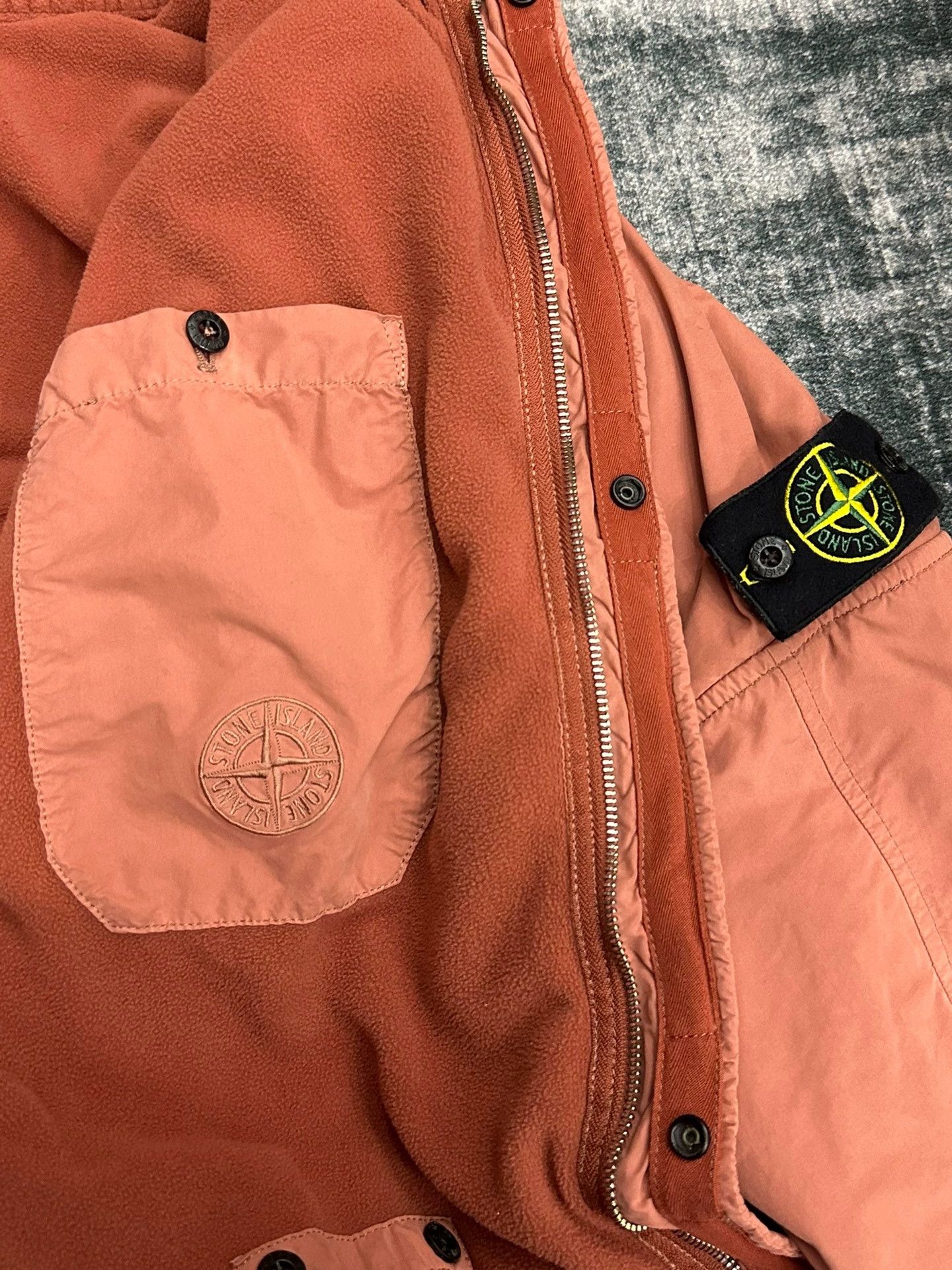 Stone Island Stone Island David TC 2Pkt Brick Red Oversized XL Jacket Size US XL / EU 56 / 4 - 7 Thumbnail
