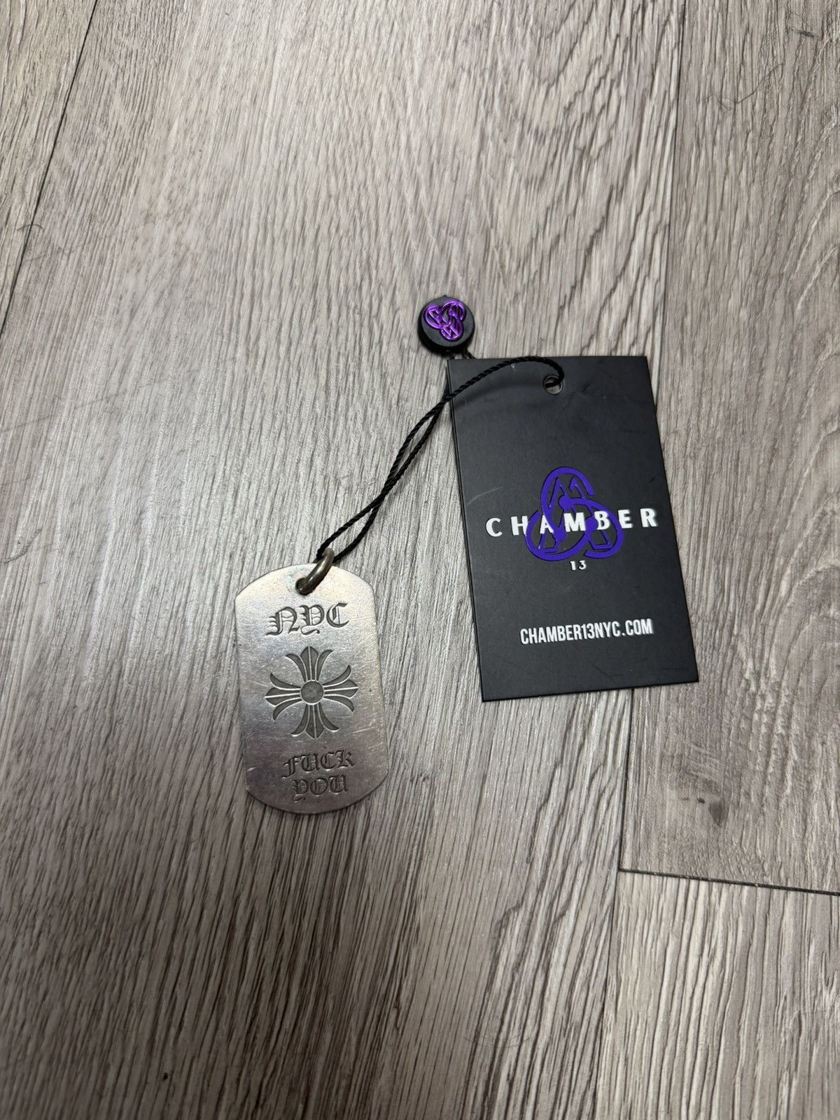 Chrome Hearts Chrome Hearts NYC Dog Tag Size ONE SIZE - 1 Thumbnail