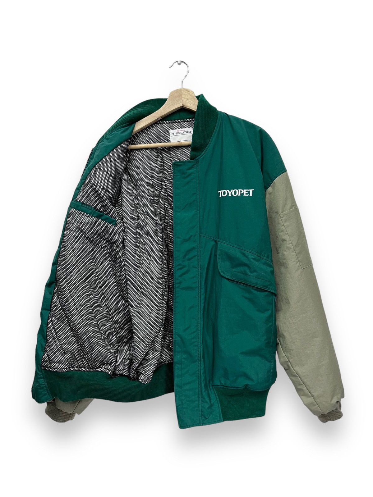 Other 🏁🔥TOYOTA TECNO TOYOPET JAPAN Quilted Lined Bomber Jacket Size US L / EU 52-54 / 3 - 10 Thumbnail