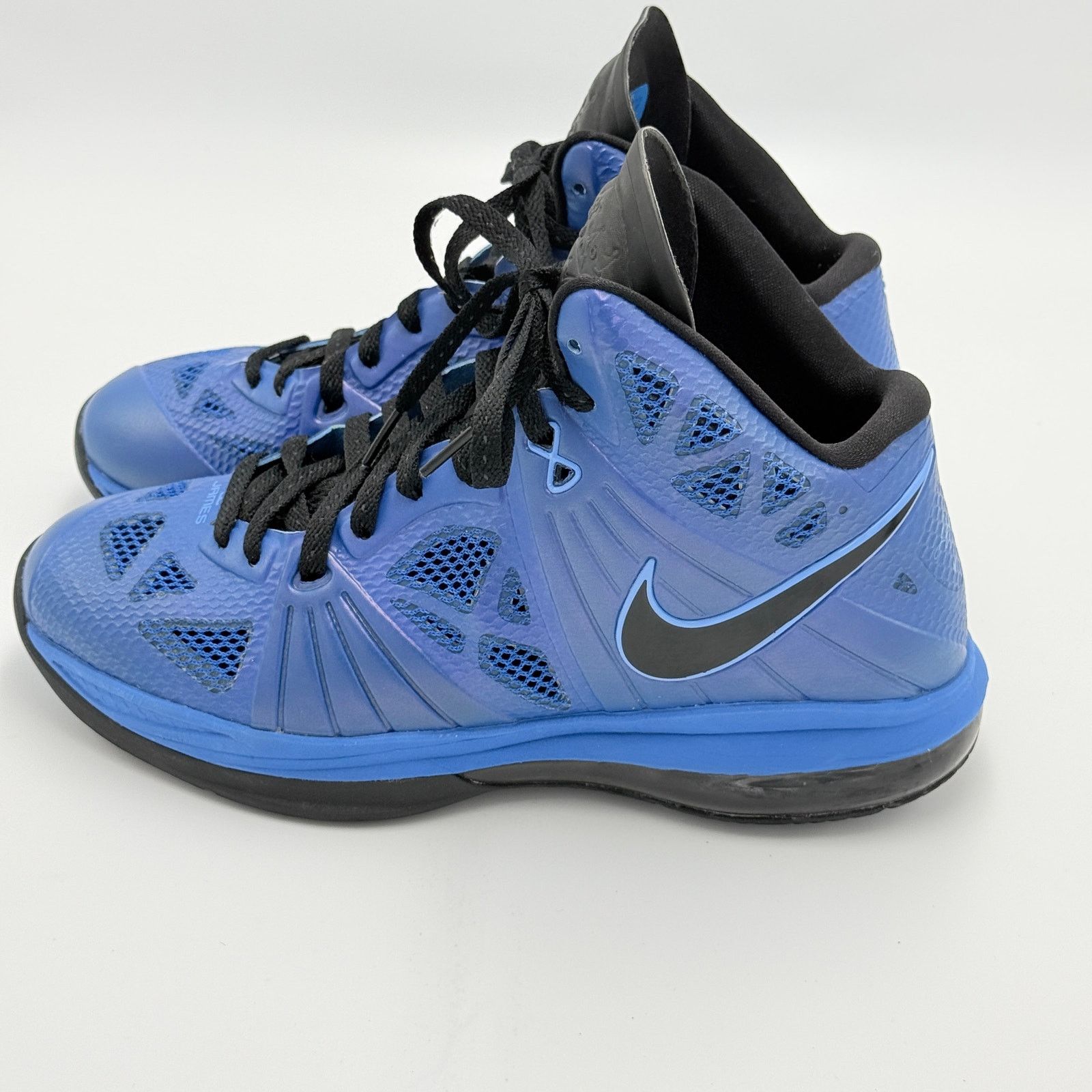 Nike Nike LeBron 8 V/2 Treasure Blue White Black Size US 9 / EU 42 - 1 Thumbnail