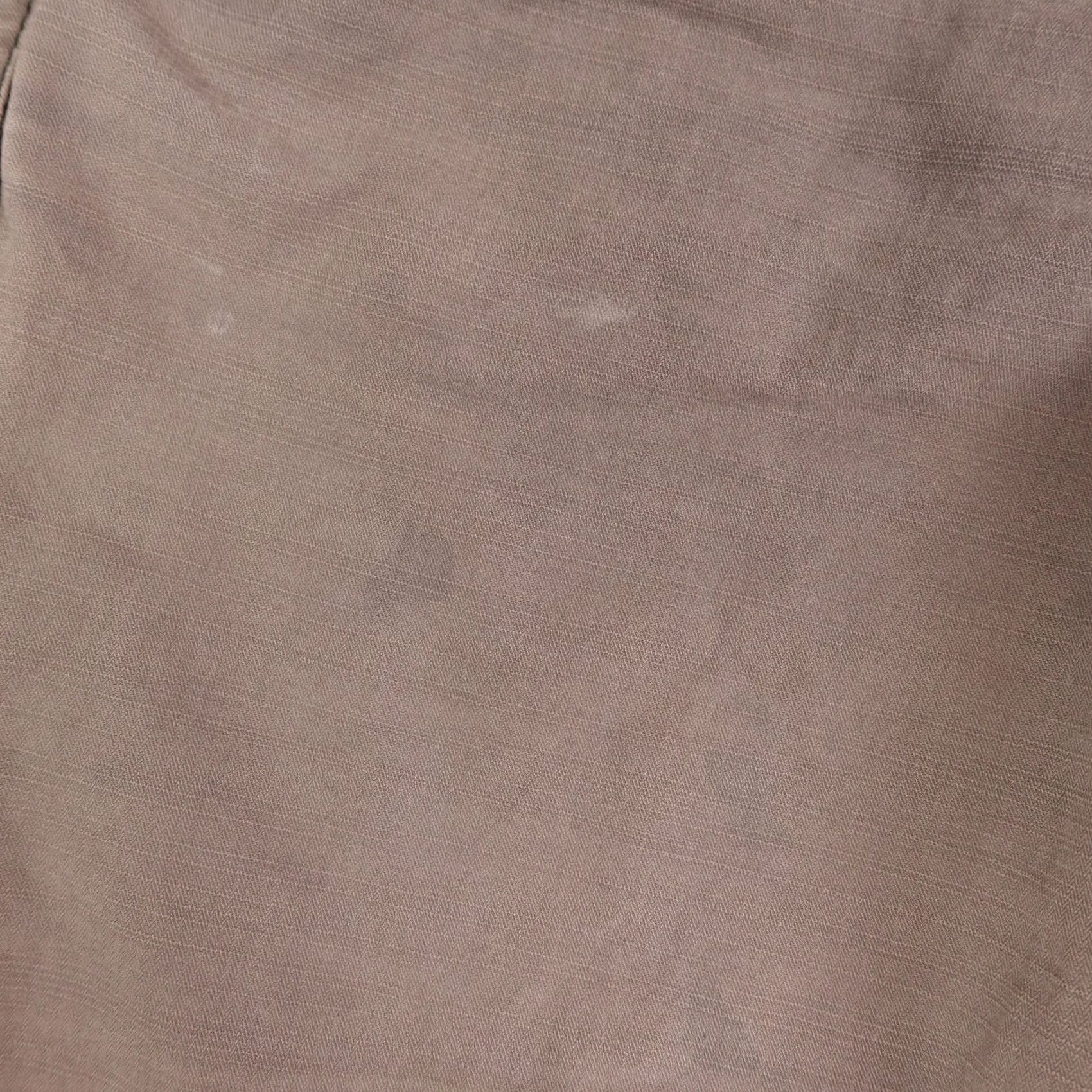 Lucky Brand Luck Brand Shorts Mens 30 Gray Canvas Buckle Grunge Y2K Bermuda Front Flat Front Size US 30 / EU 46 - 6 Thumbnail