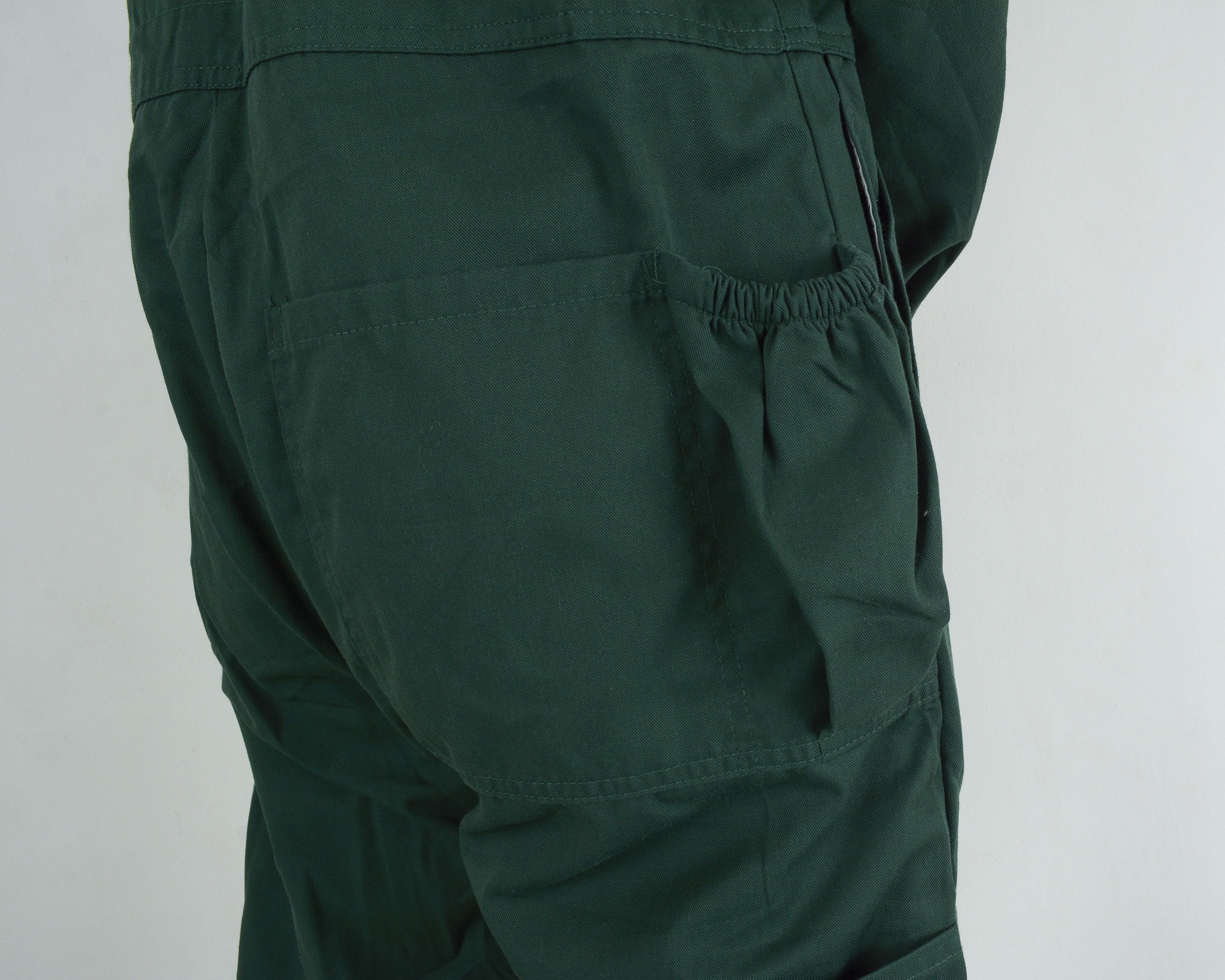 Le Laboureur Hard Yakka M Work Boilersuit Coveralls Snap Up Overalls Size US 34 / EU 50 - 6 Thumbnail