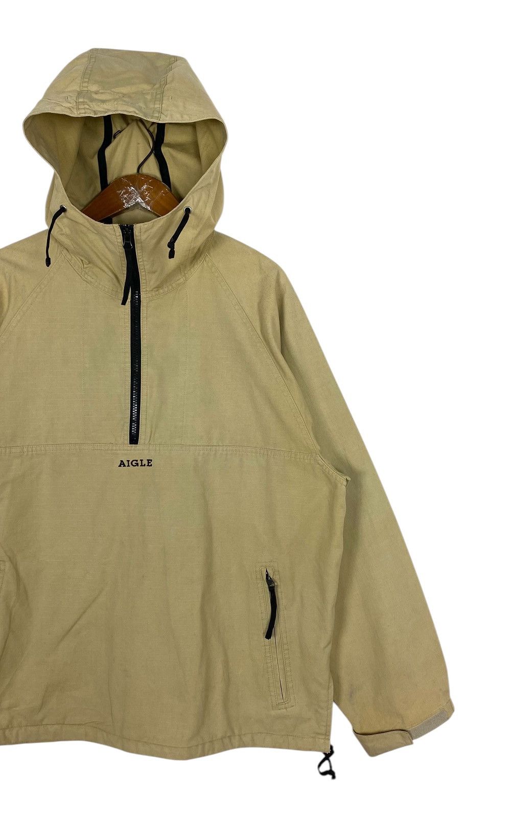 Aigle Rare‼️ Aigle Hoodie Jacket Half Zip Size US M / EU 48-50 / 2 - 3 Thumbnail