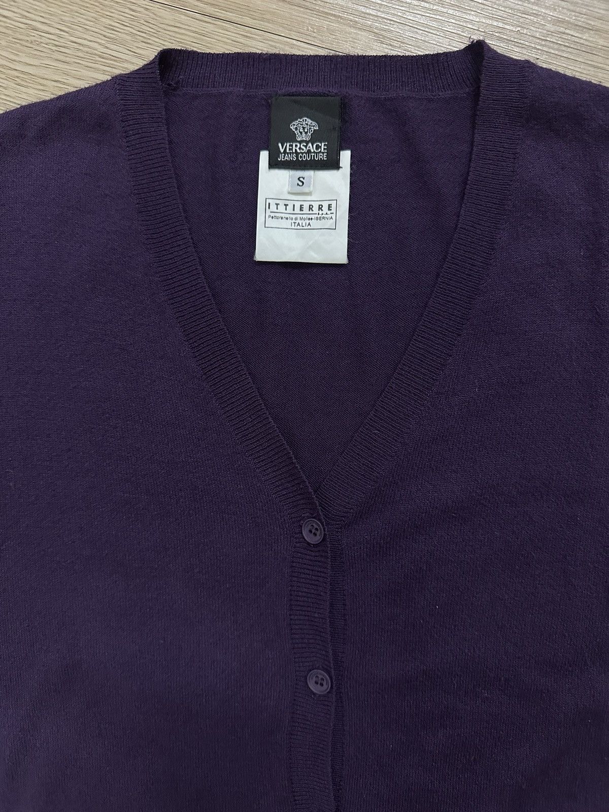 Versace × Versace Jeans Couture Versace Jeans Couture Cardigan Size US S / EU 44-46 / 1 - 3 Thumbnail