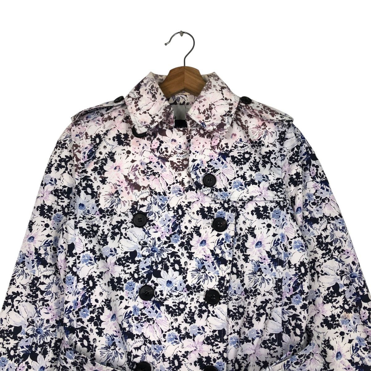 Burberry 🔥VINTAGE CHORE JACKET BURBERRY LONDON FLORAL FULL PRINT Size US S / EU 44-46 / 1 - 5 Thumbnail