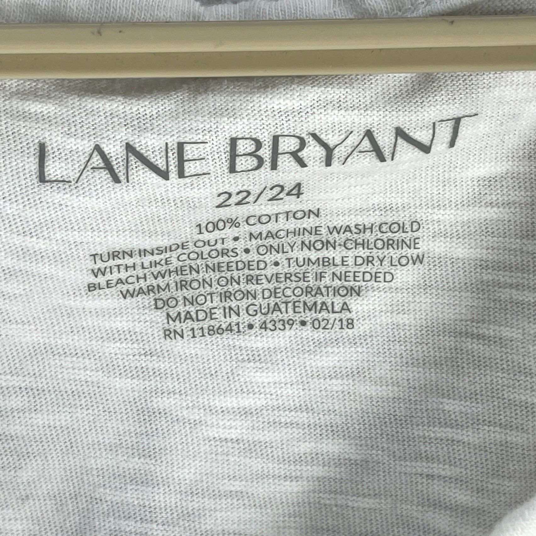 Vintage Lane Bryant Top Plus 22/24 White Graphic Tee Femme Squad 100% Cotton Shirt Womens Vintage No Size 3XL / US 20-22 - 5 Thumbnail