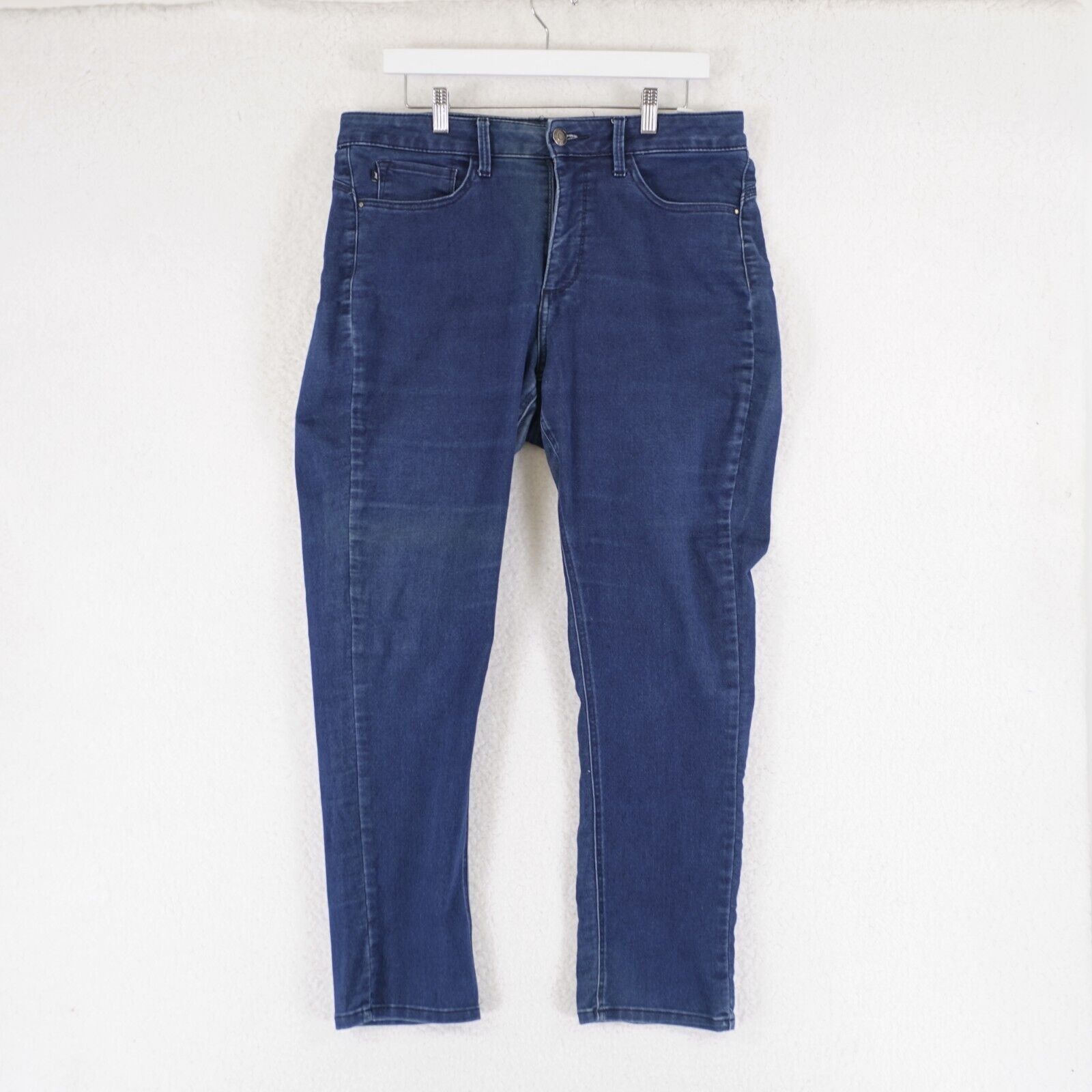 Lee Lee Easy Fit Blue Denim Jeans 14 Short 35/29 High Rise Size 36" / US 14 / IT 50 - 1 Thumbnail