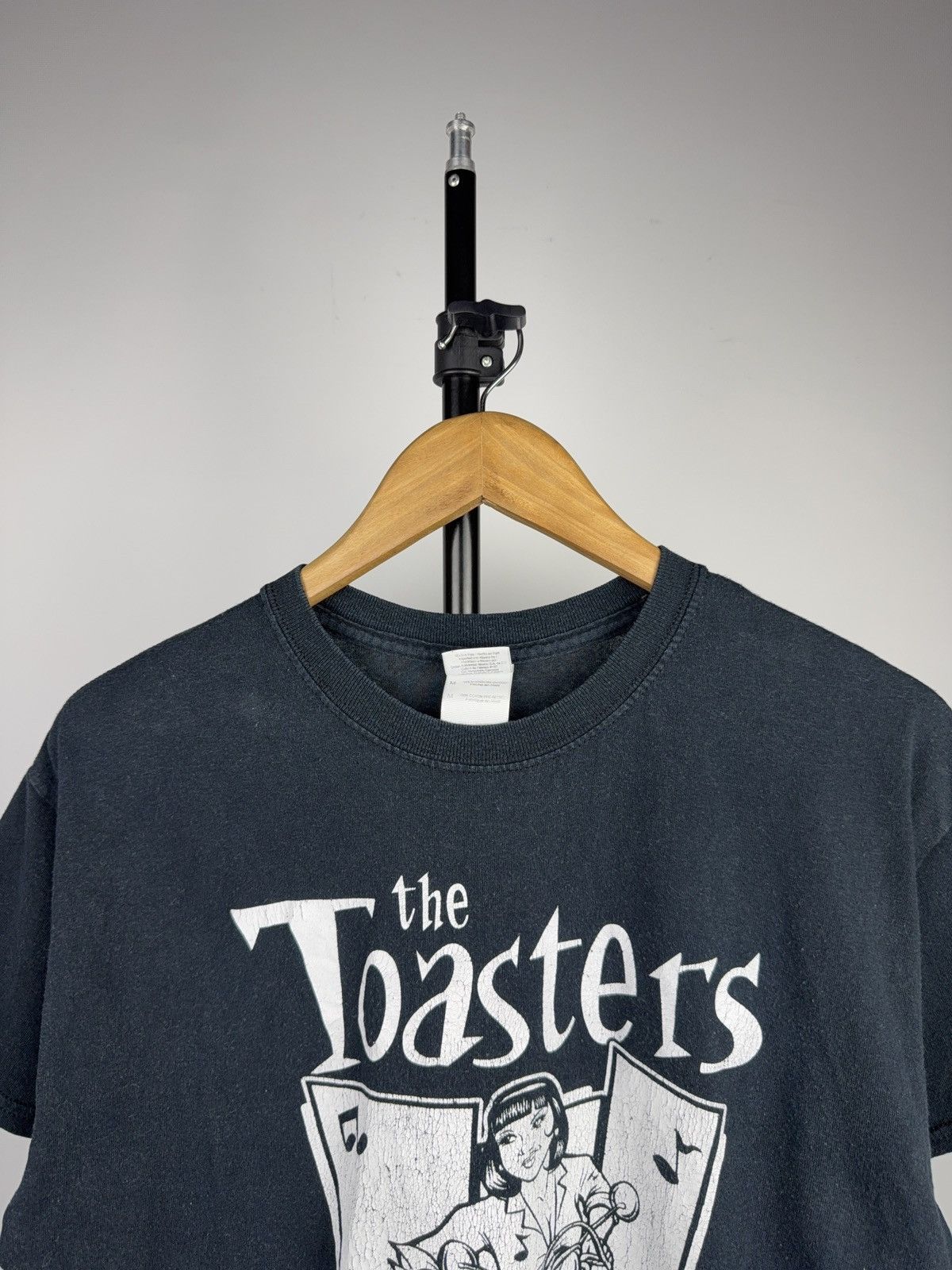 Vintage 00s The Toasters NYC Ska Band Tee Vintage Style Black Size US M / EU 48-50 / 2 - 2 Thumbnail