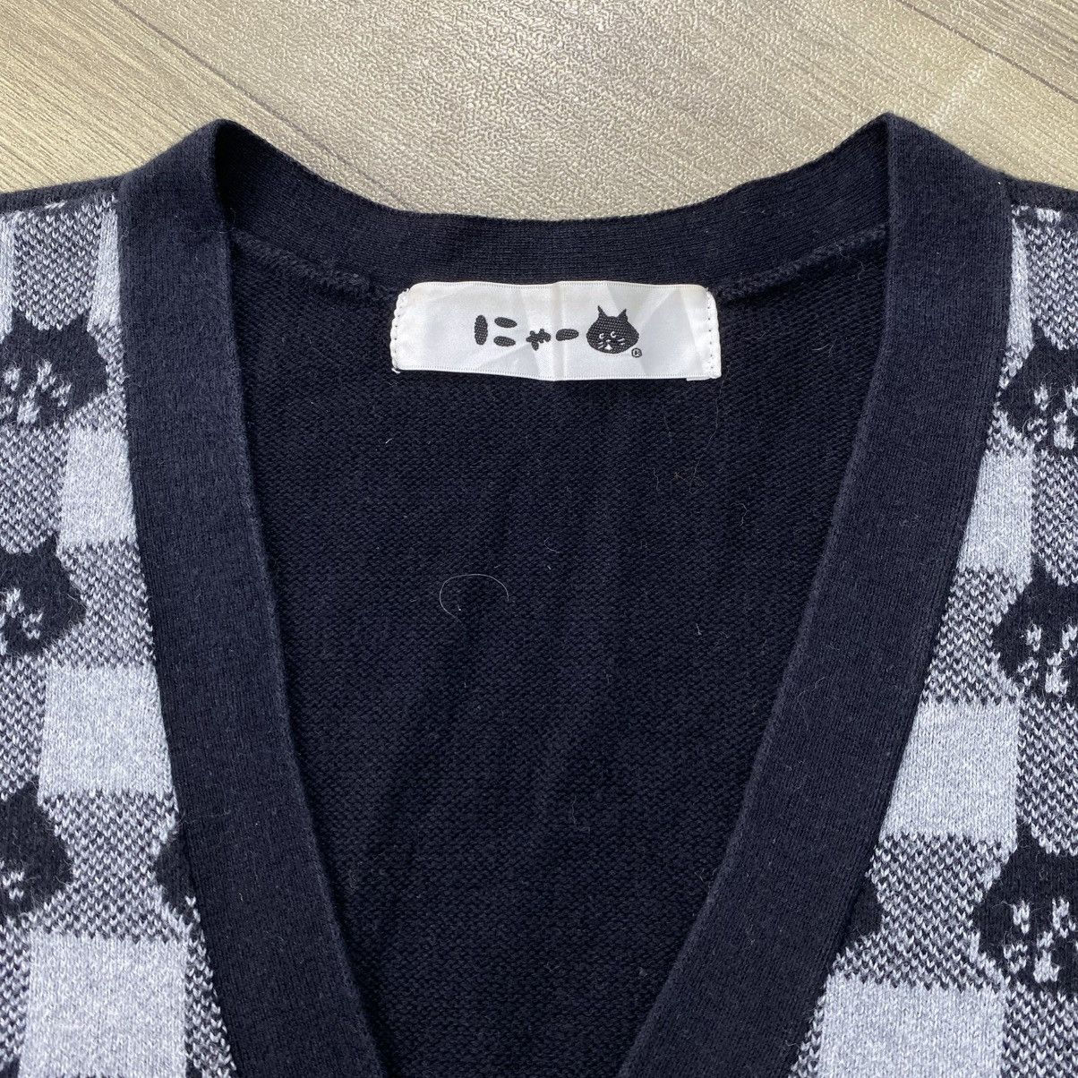 Issey Miyake Vintage Issey Miyake Ne-net Cat Full Print Logo Cardigans Size US M / EU 48-50 / 2 - 6 Thumbnail