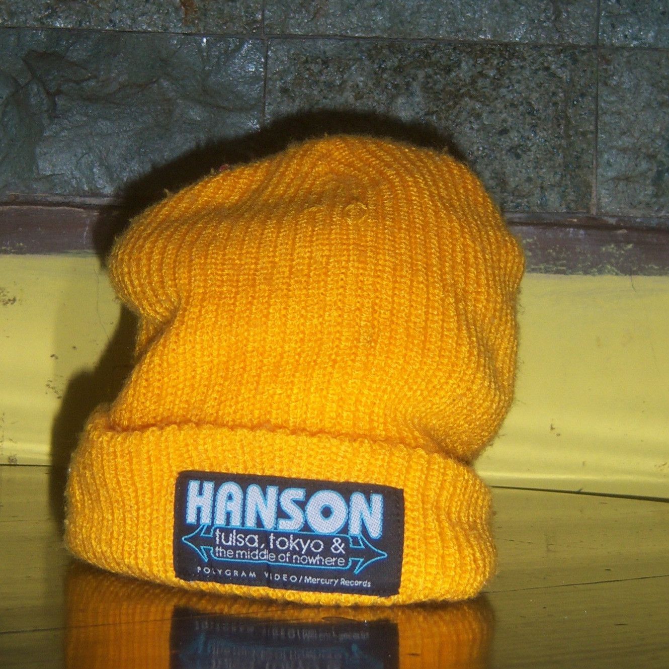 Vintage 90s Hanson Beanie Promo Japan Dvd Size ONE SIZE - 2 Thumbnail