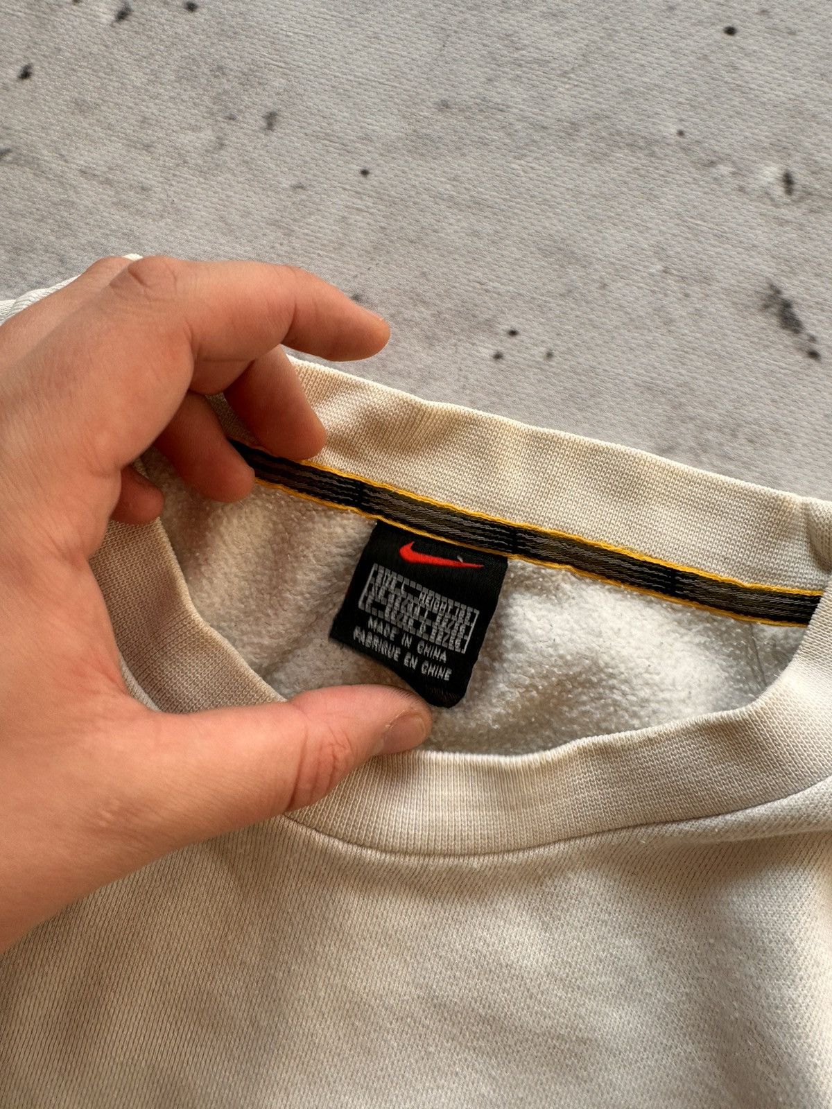 Nike × Vintage NIKE VINTAGE CENTER LOGO OVERSIZE BOXY SWEATSHIRT Size US L / EU 52-54 / 3 - 5 Thumbnail