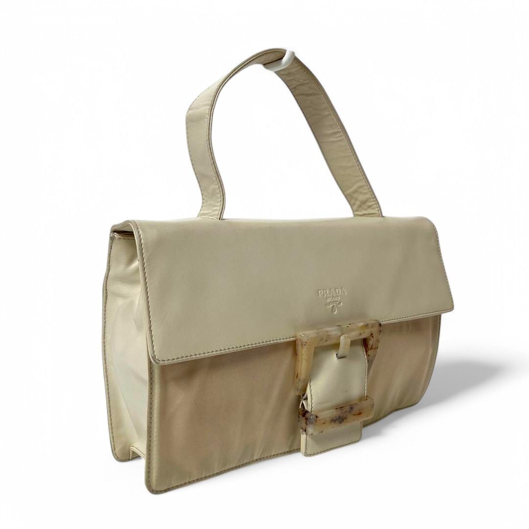 Prada Prada - SS97 Handbag Cobra Leather Nylon Archive Tech Size ONE SIZE - 2 Thumbnail