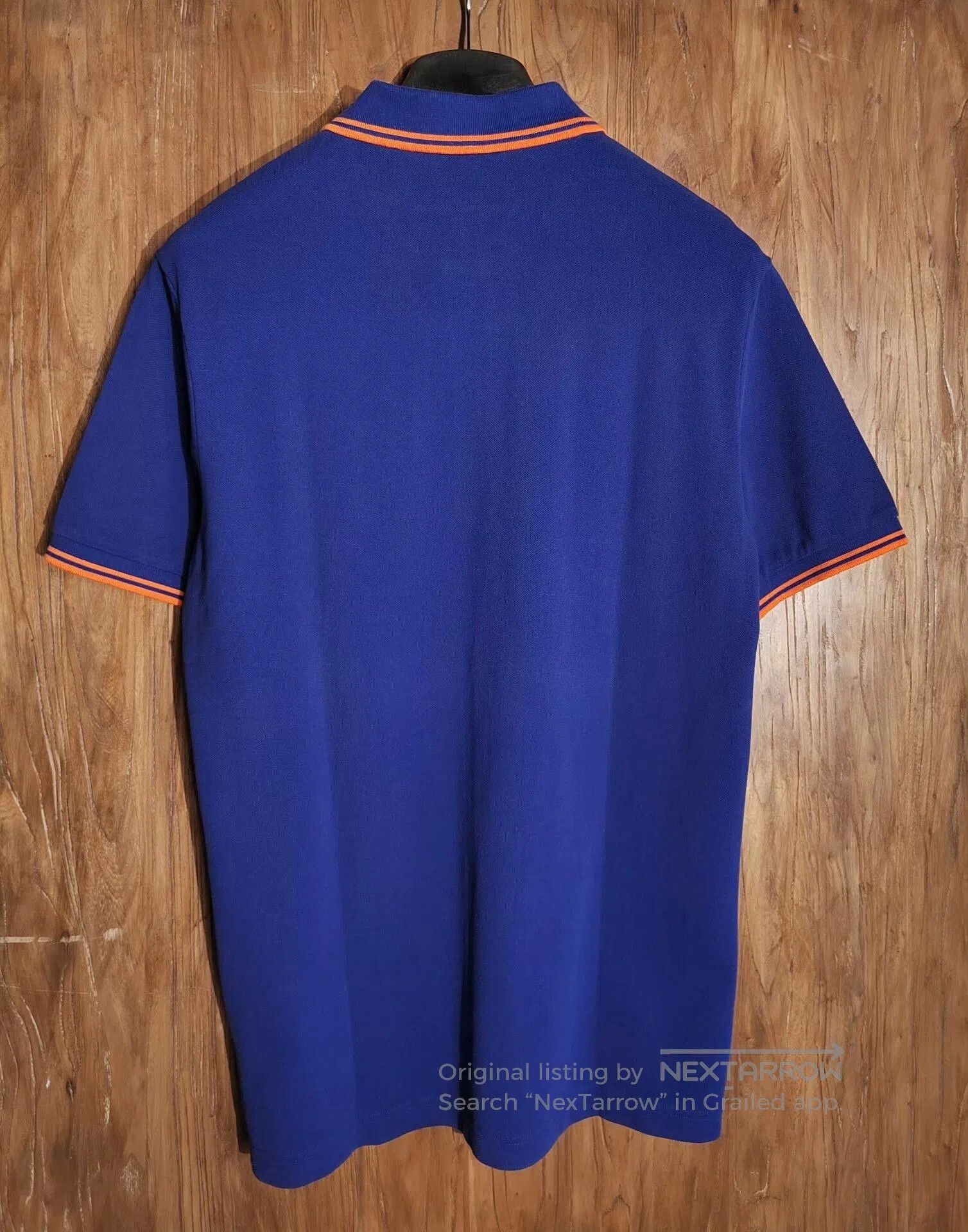 Prada Prada Blue Embroidered Polo Shirt. Size US M / EU 48-50 / 2 - 5 Thumbnail