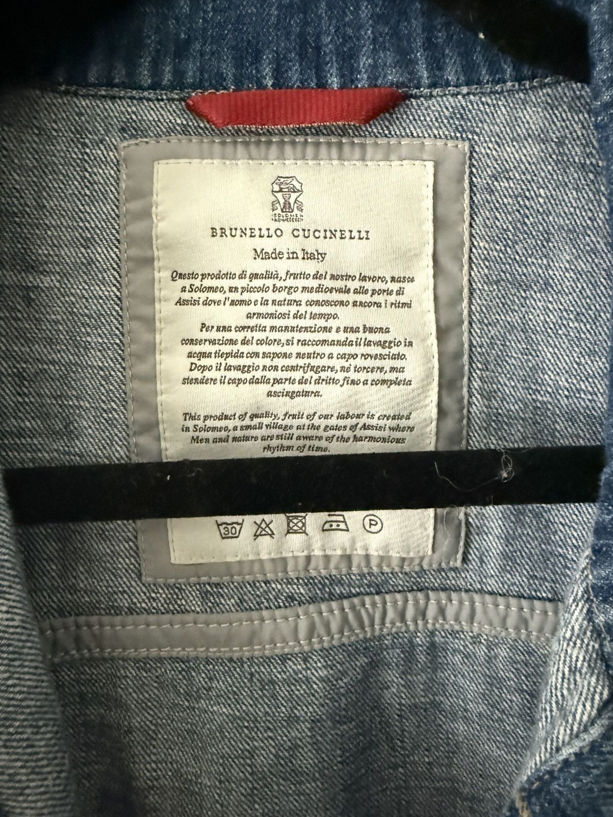 Brunello Cucinelli Brunello Cucinelli Demim Jacket XXL Size US XXL / EU 58 / 5 - 4 Thumbnail