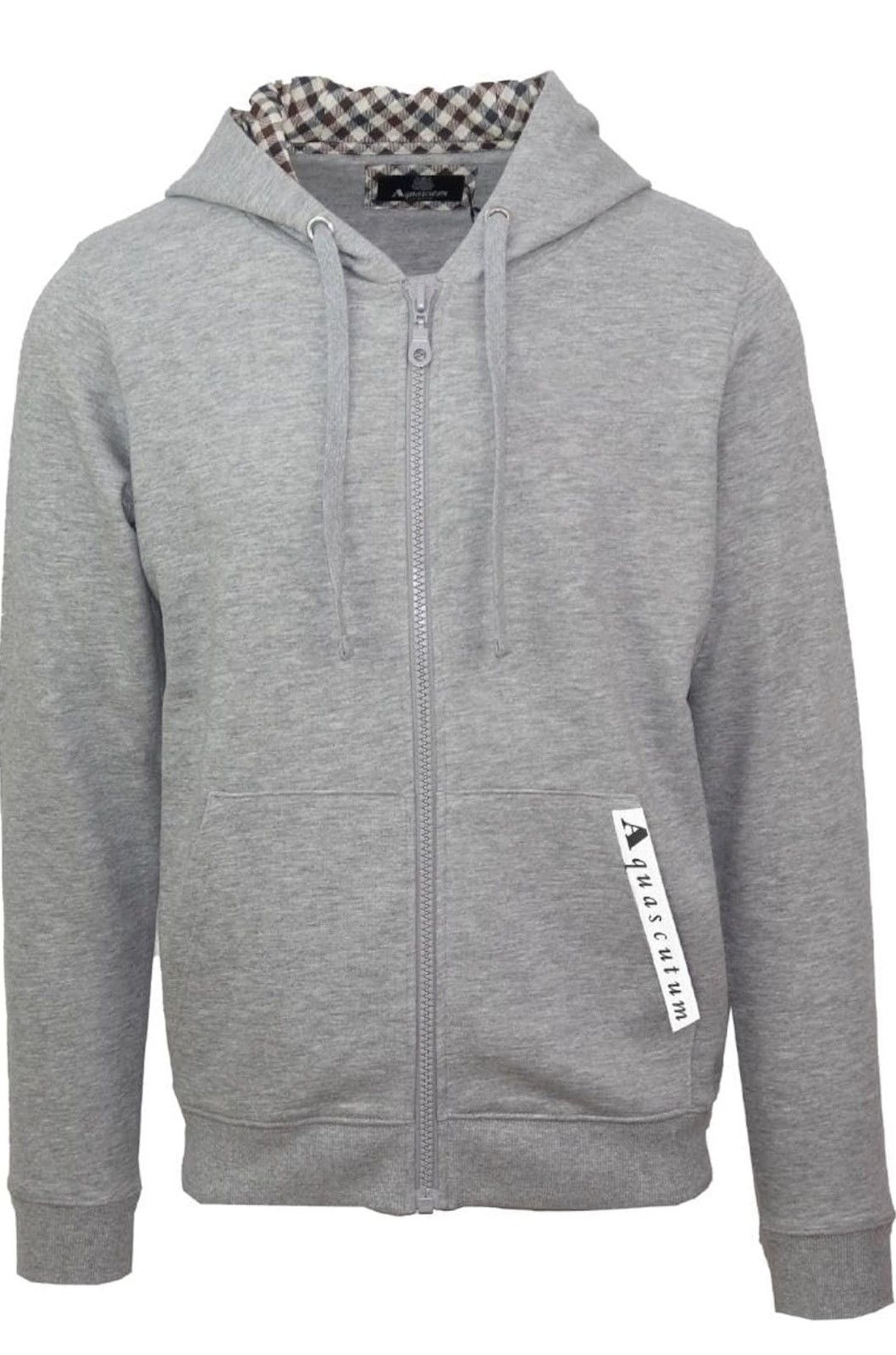 Aquascutum Aquascutum hoodie men cotton XL XLL zip logo Size US XL / EU 56 / 4 - 1 Thumbnail