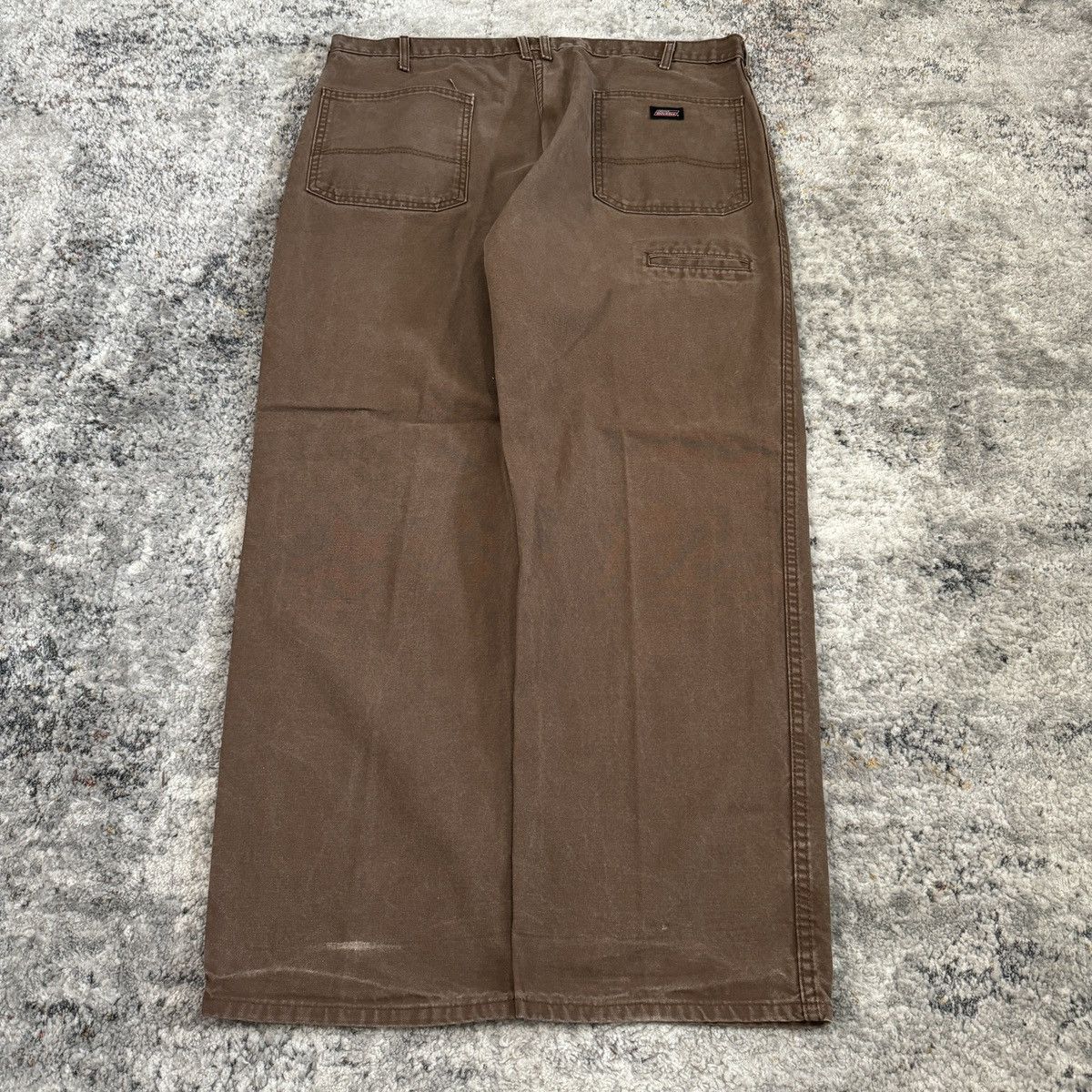 Dickies × Vintage Essential Vintage y2k Dickies brown wide leg carpenter pants Size US 40 / EU 56 - 1 Thumbnail