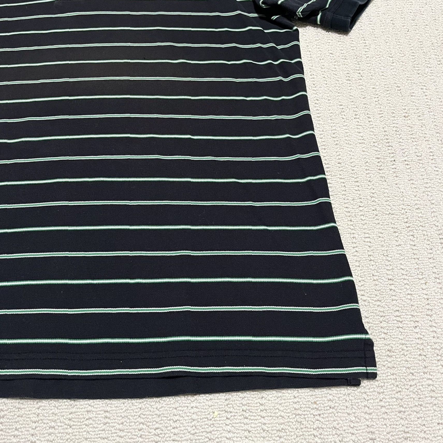 Vintage VINTAGE The Masters Collection Men's Golf Shirt XL Navy Green Stripe Polo READ Size US XL / EU 56 / 4 - 4 Thumbnail