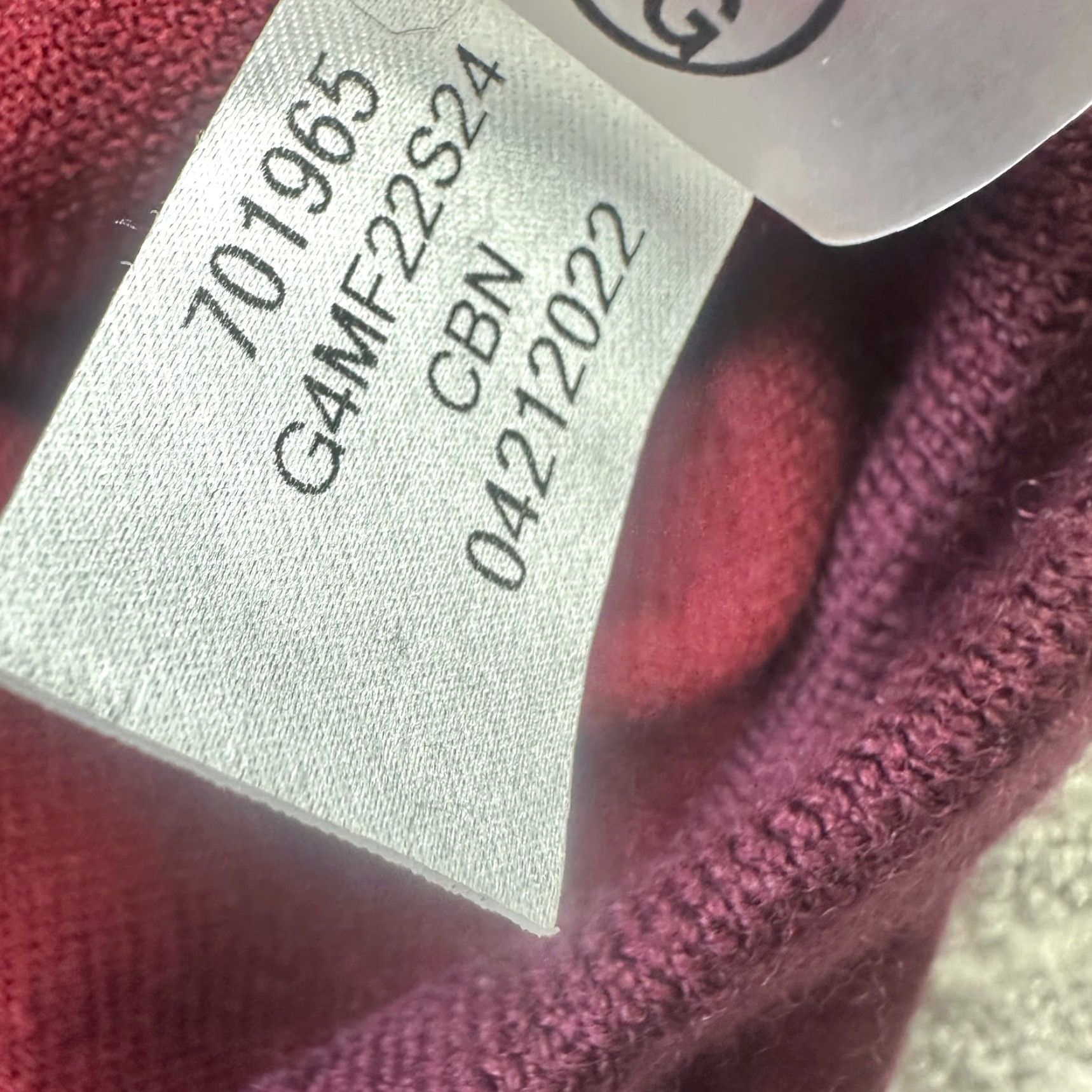 Vintage G Fore Sweater Mens XL Red V-Neck Quarter Zip Slim Golf Merino Wool Pullover Size US XL / EU 56 / 4 - 6 Thumbnail