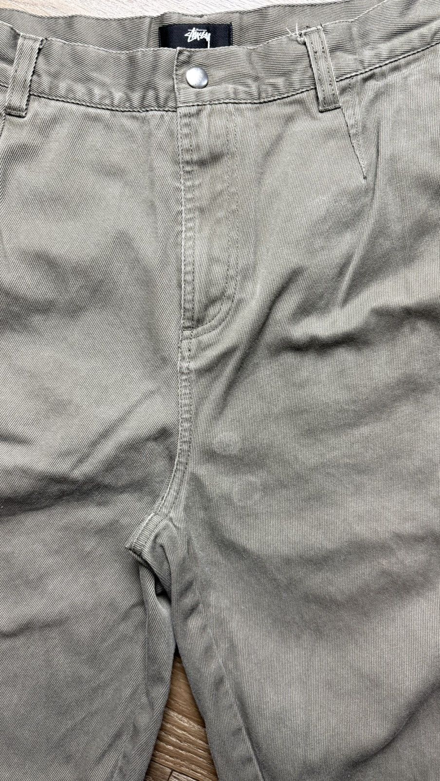 Stussy Stussy Chino Work Pant (Olive/Moss) Size US 30 / EU 46 - 2 Thumbnail