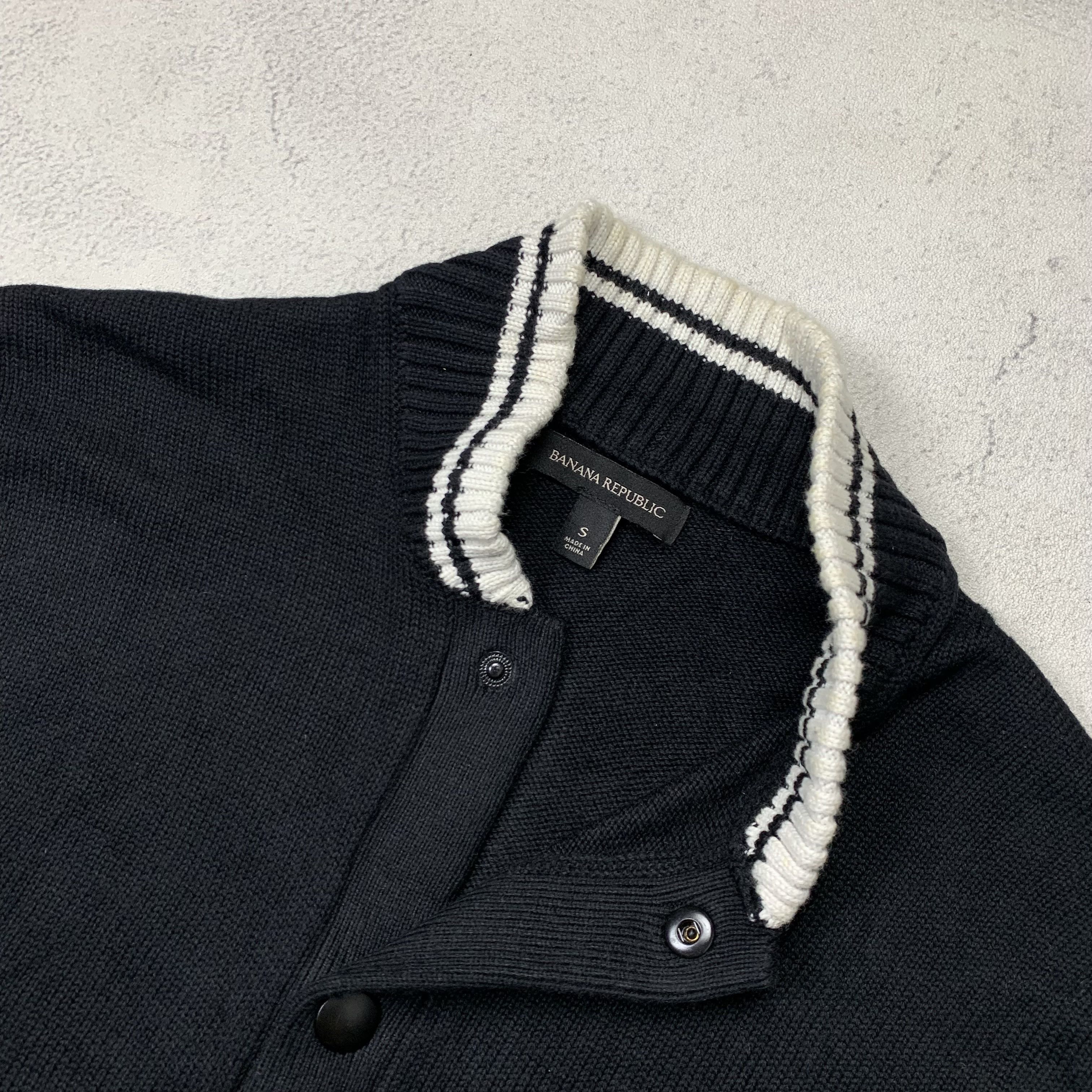 Banana Republic Banana Republic Varsity Knit Jacket Size US S / EU 44-46 / 1 - 4 Thumbnail