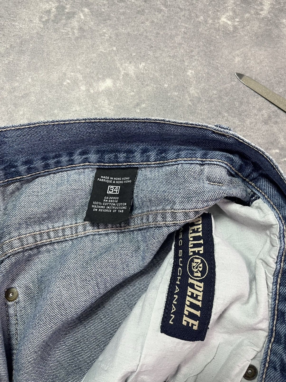 Pelle Pelle Pelle Pelle Marc Buchanan Carpenter Logo Jorts Shorts 34 Size US 34 / EU 50 - 8 Thumbnail