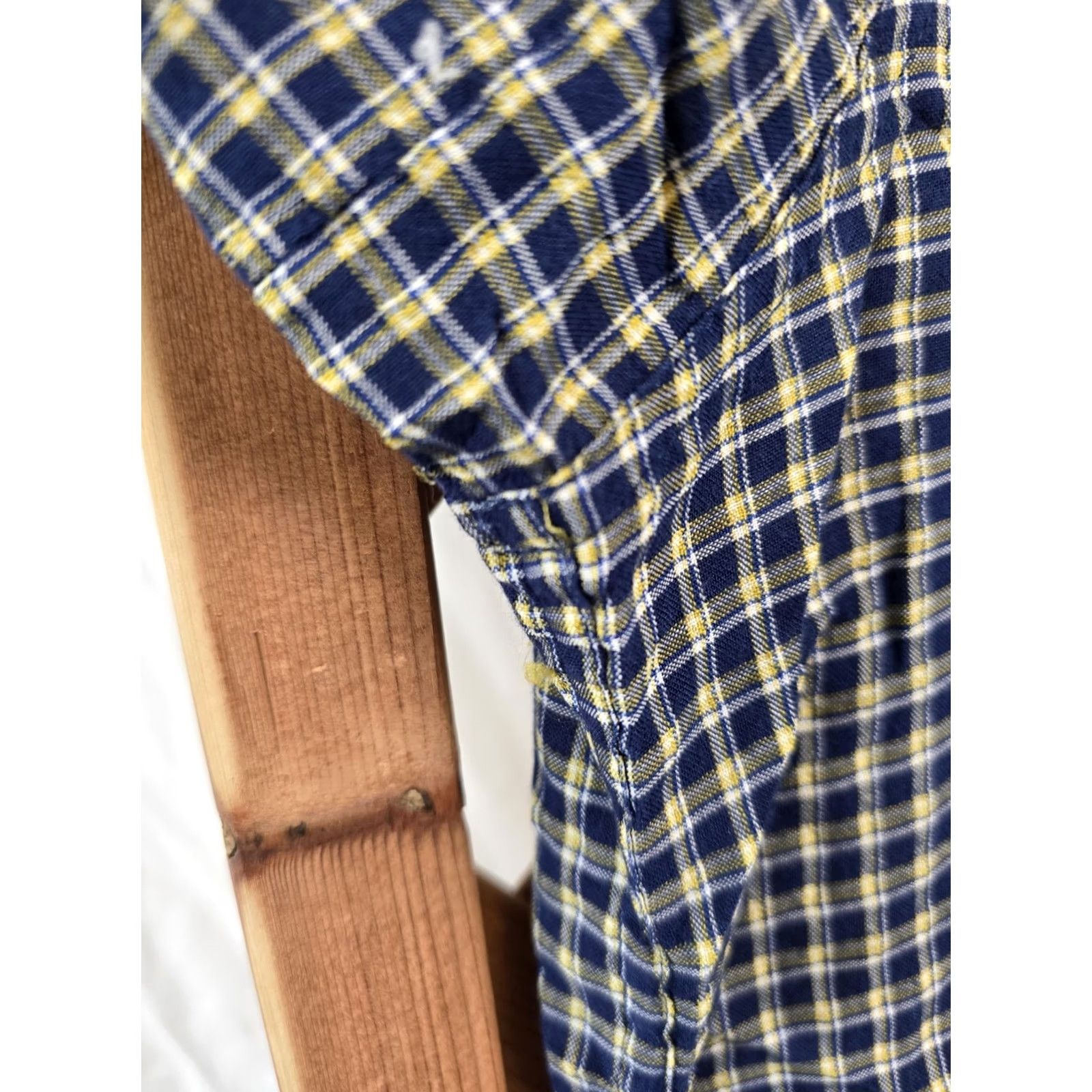 CO Duluth Men’s Short Sleeve Button-Down Plaid Shirt - Size L, Multicolor, Polyester, Rayon, Button-Up, Casual, Travel, Classic Outdoor Size US L / EU 52-54 / 3 - 6 Thumbnail