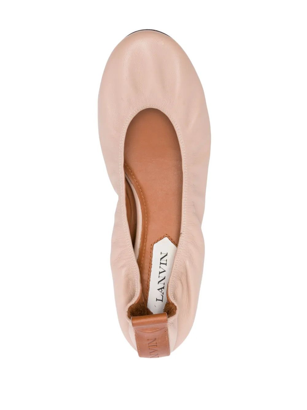 Lanvin o1y0326 Ballet Flats in Blush Size US 8 / IT 38 - 4 Thumbnail