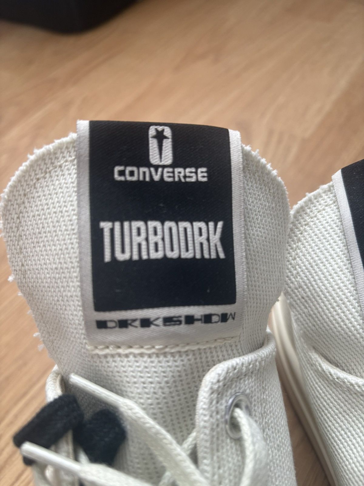 Converse × Rick Owens Drkshdw Converse Rick Owens Drkshdw Turbodrk Chuck Taylor 70 White Size US 8.5 / IT 38.5 - 9 Thumbnail