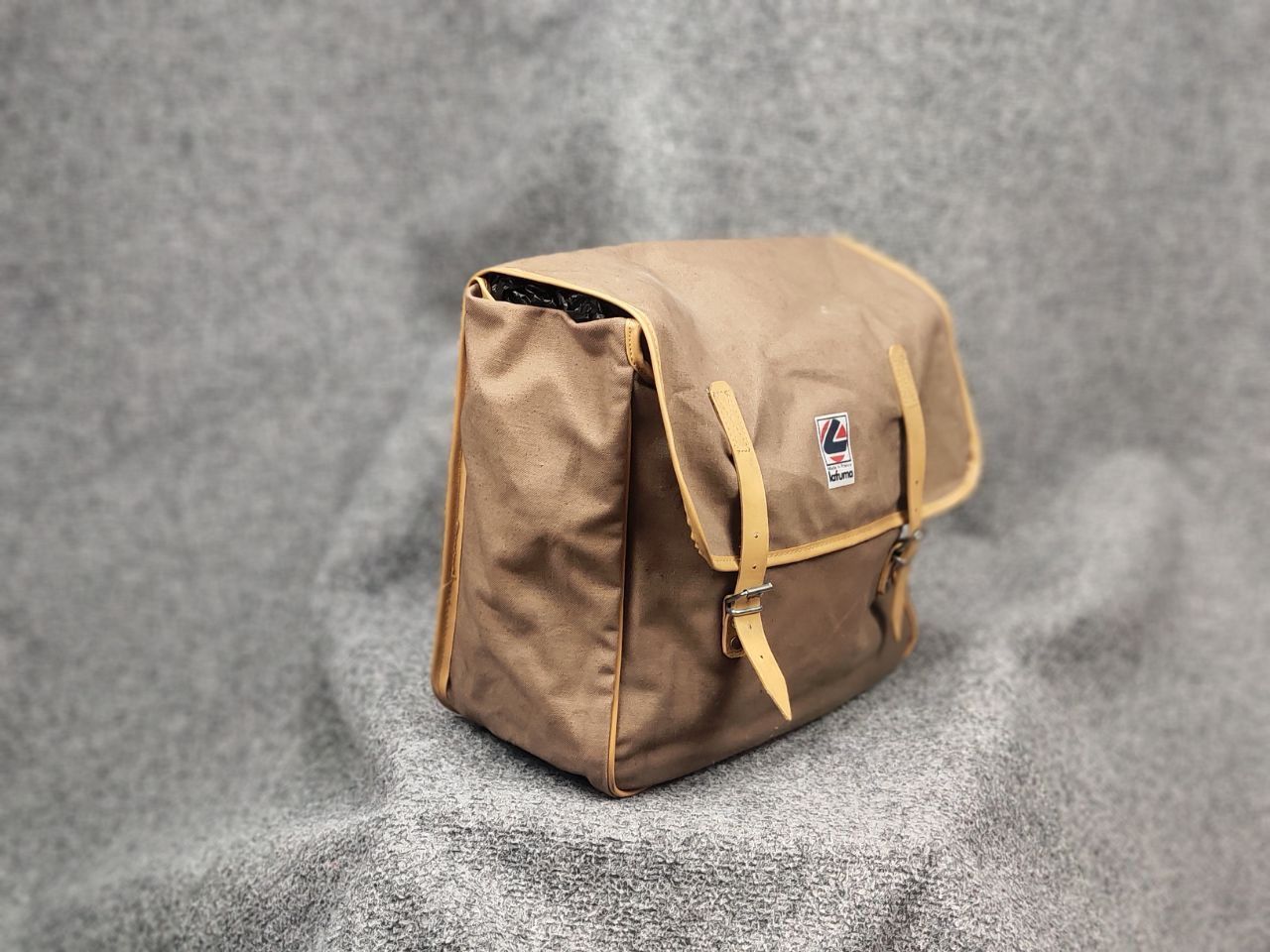 Vintage Vintage 60's Lafuma Two Bicycle Bags in Beige Canvas Bag Size ONE SIZE - 10 Thumbnail