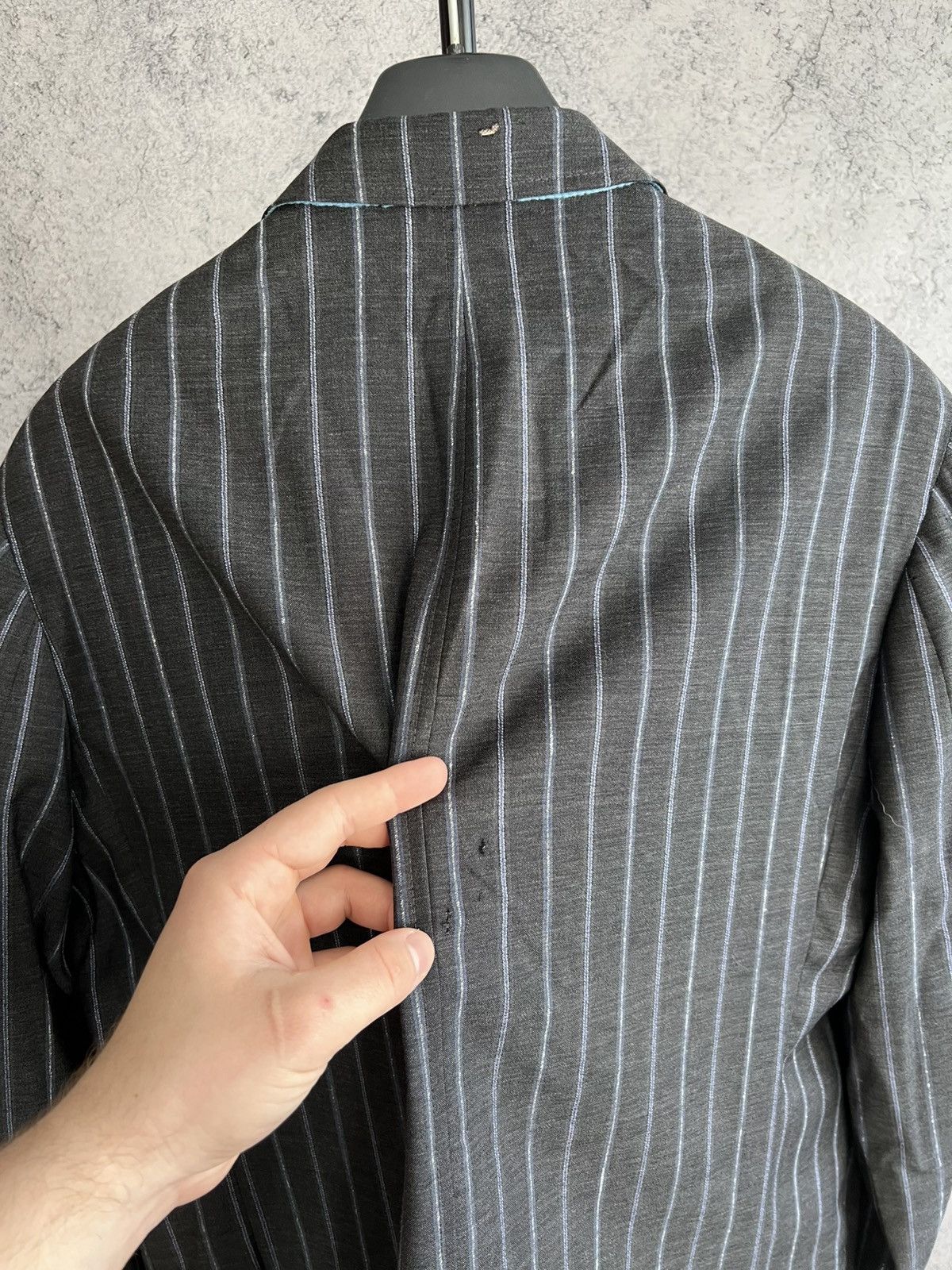 Etro Vintage Etro Striped Blazer Classic Suit Luxury size 54 Size 54R - 21 Thumbnail