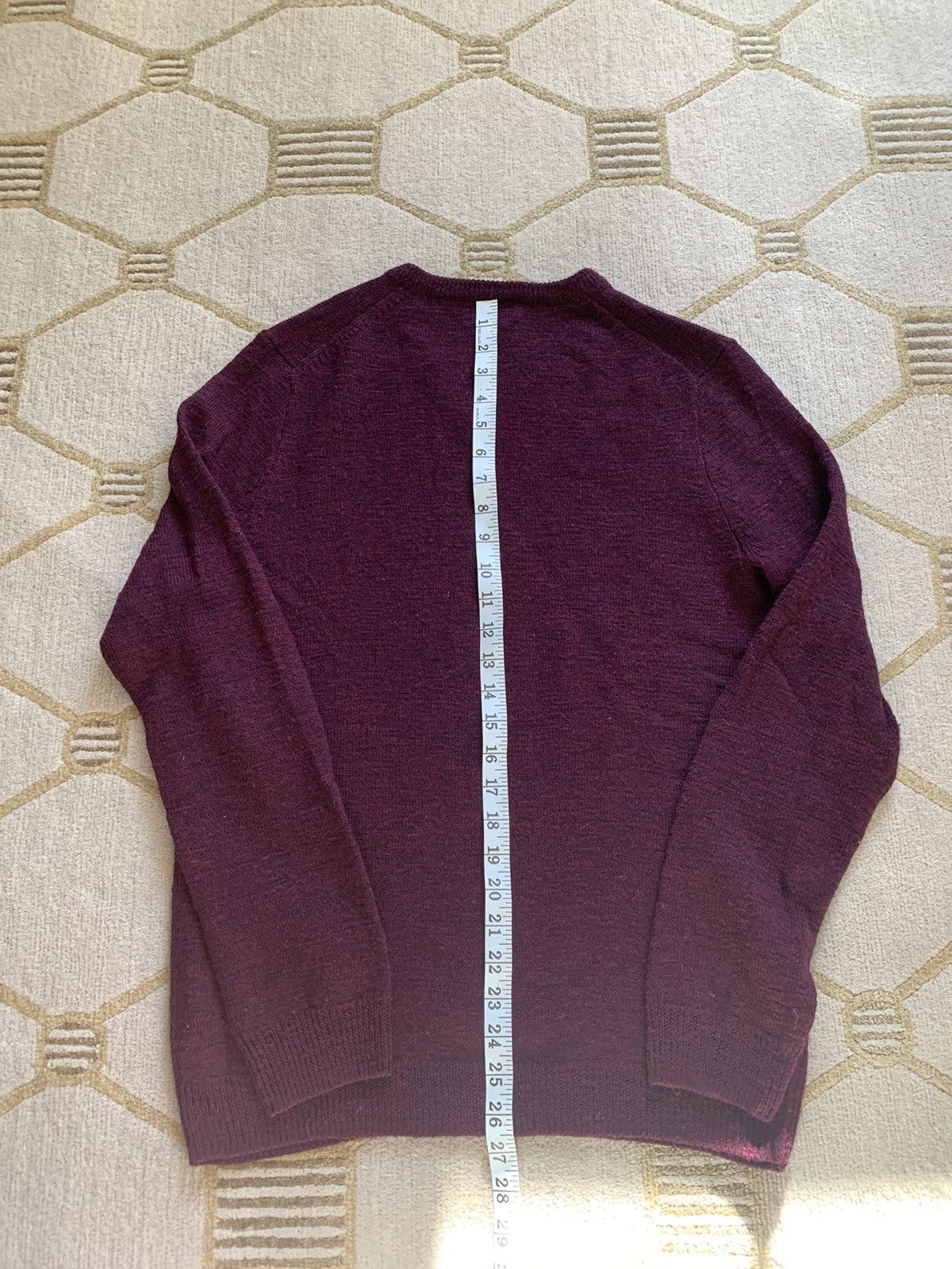 J.Crew Merino Wool Slim Elbow Patch V-Neck Sweater Size US M / EU 48-50 / 2 - 7 Thumbnail
