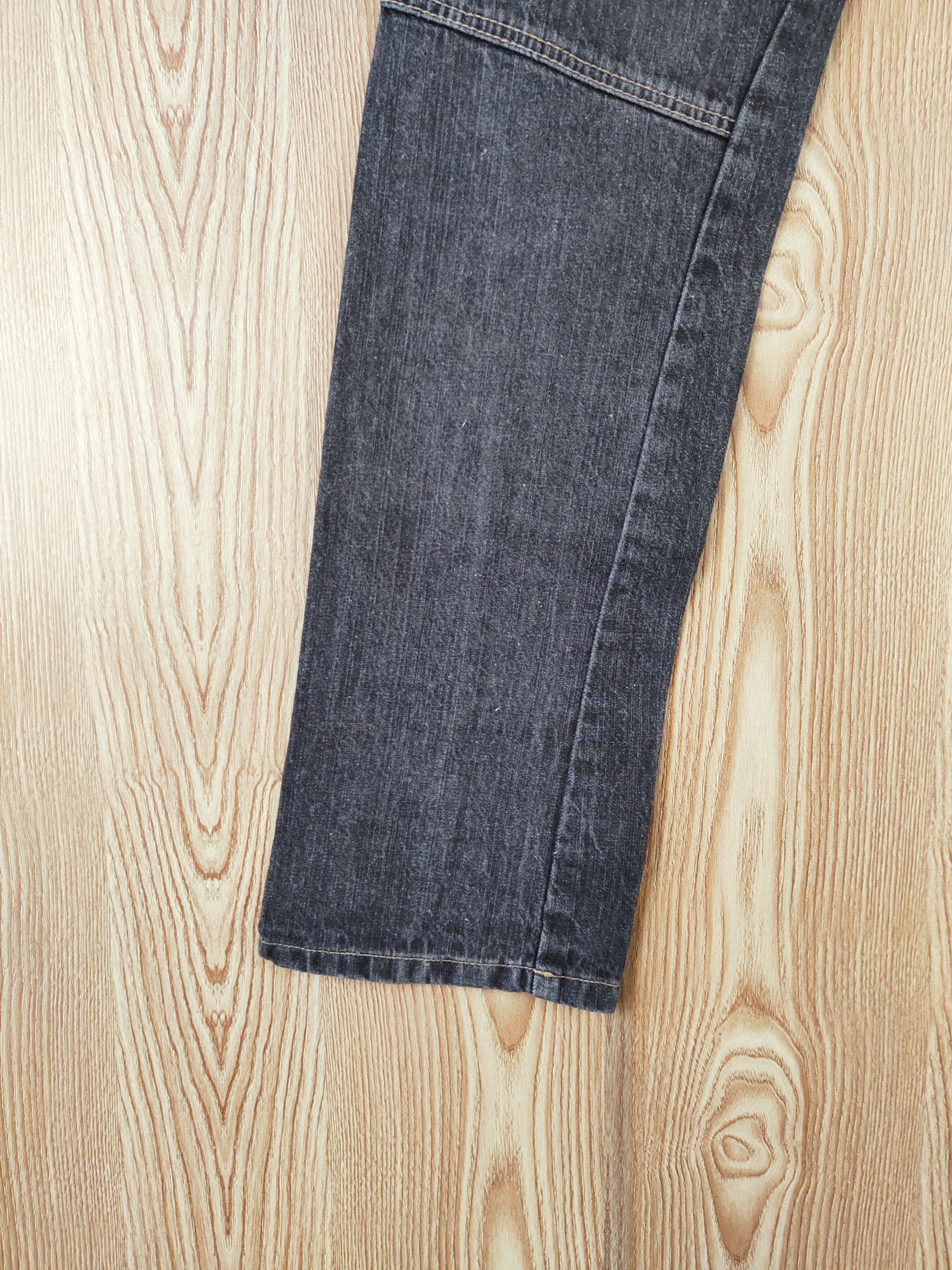 Japanese Brand Antfui Black double waist Faded Ripped denim #W385 Size US 30 / EU 46 - 10 Thumbnail
