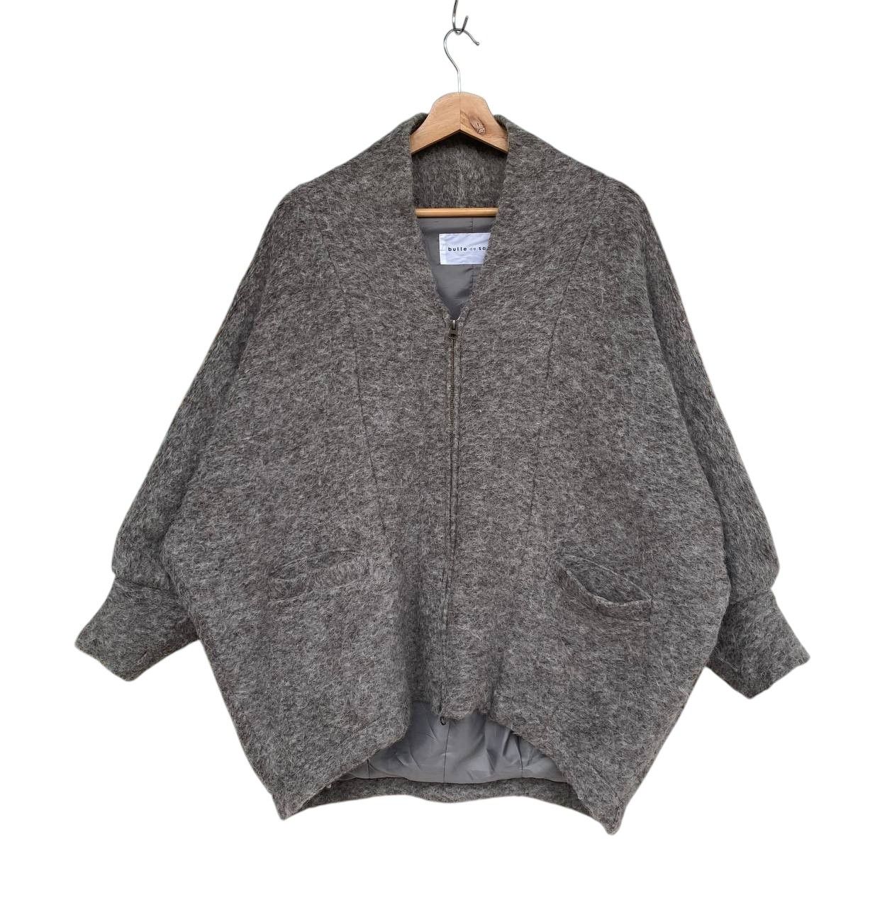 MOHAIR BULLE DE SAVON JAPAN TORTOISE BAGGY JACKET