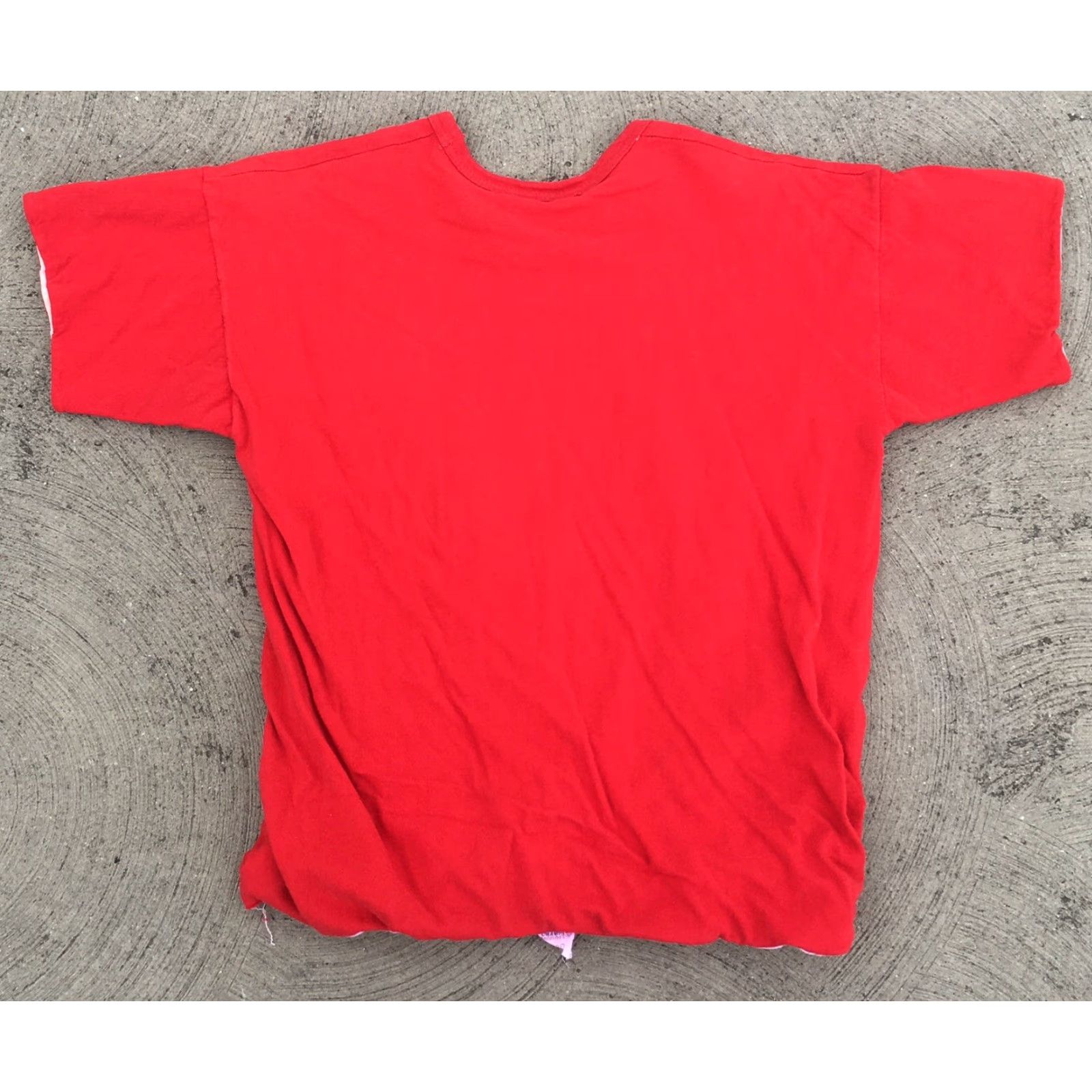 Champion VINTAGE Champion Tewksbury Physical Education T Shirt 1960s Red L Mens Short Sleeve Graphic Tee Reversible Size US L / EU 52-54 / 3 - 7 Thumbnail