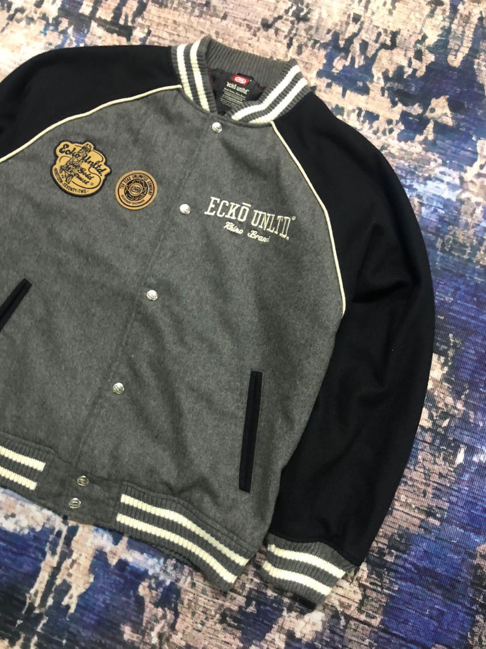 Ecko Unltd. Ecko Untld. Company Wool Varsity Jacket Size US M / EU 48-50 / 2 - 7 Thumbnail