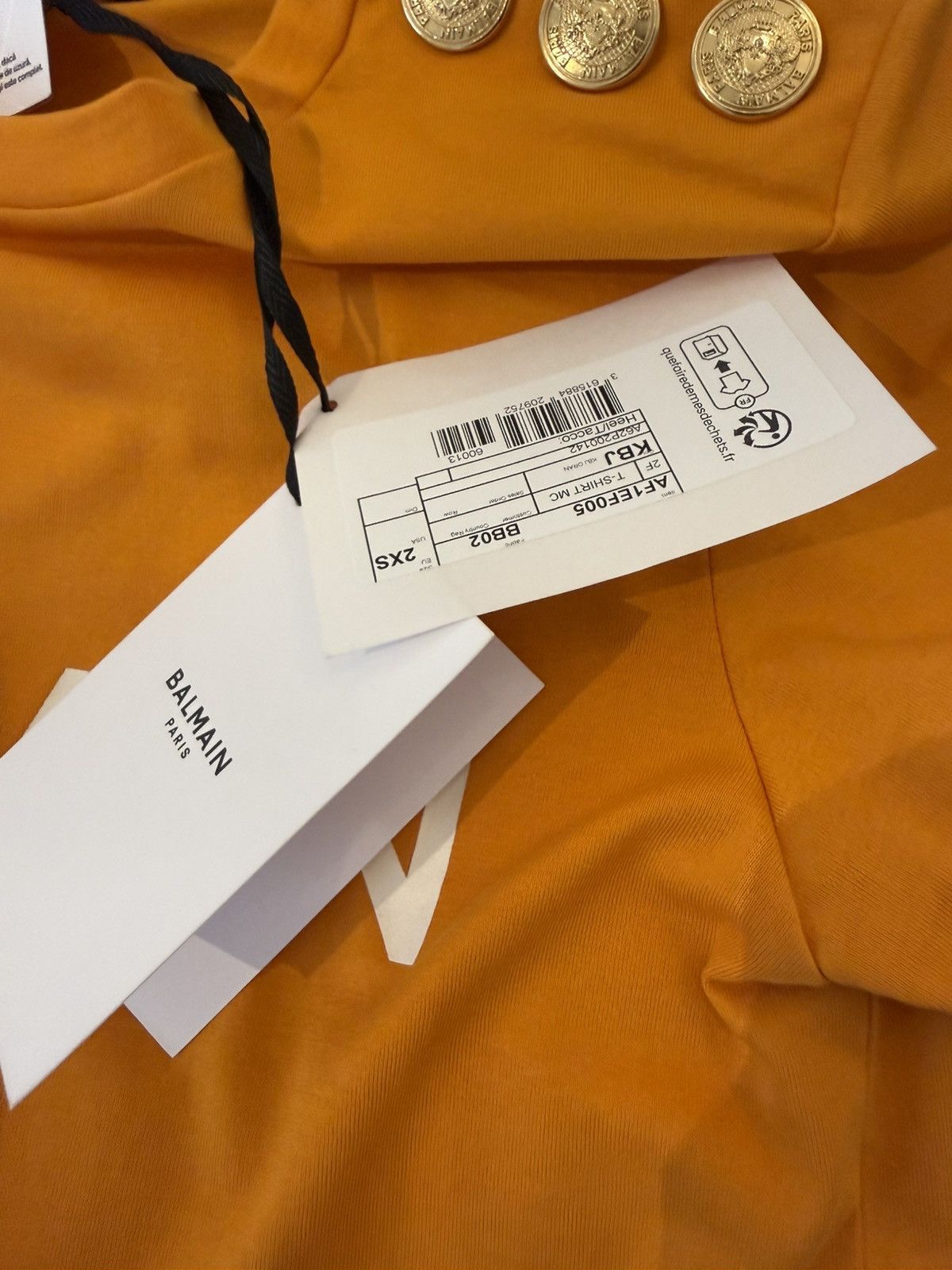 Balmain Balmain t-shirt Size XXS / US 00 / IT 34 - 4 Thumbnail