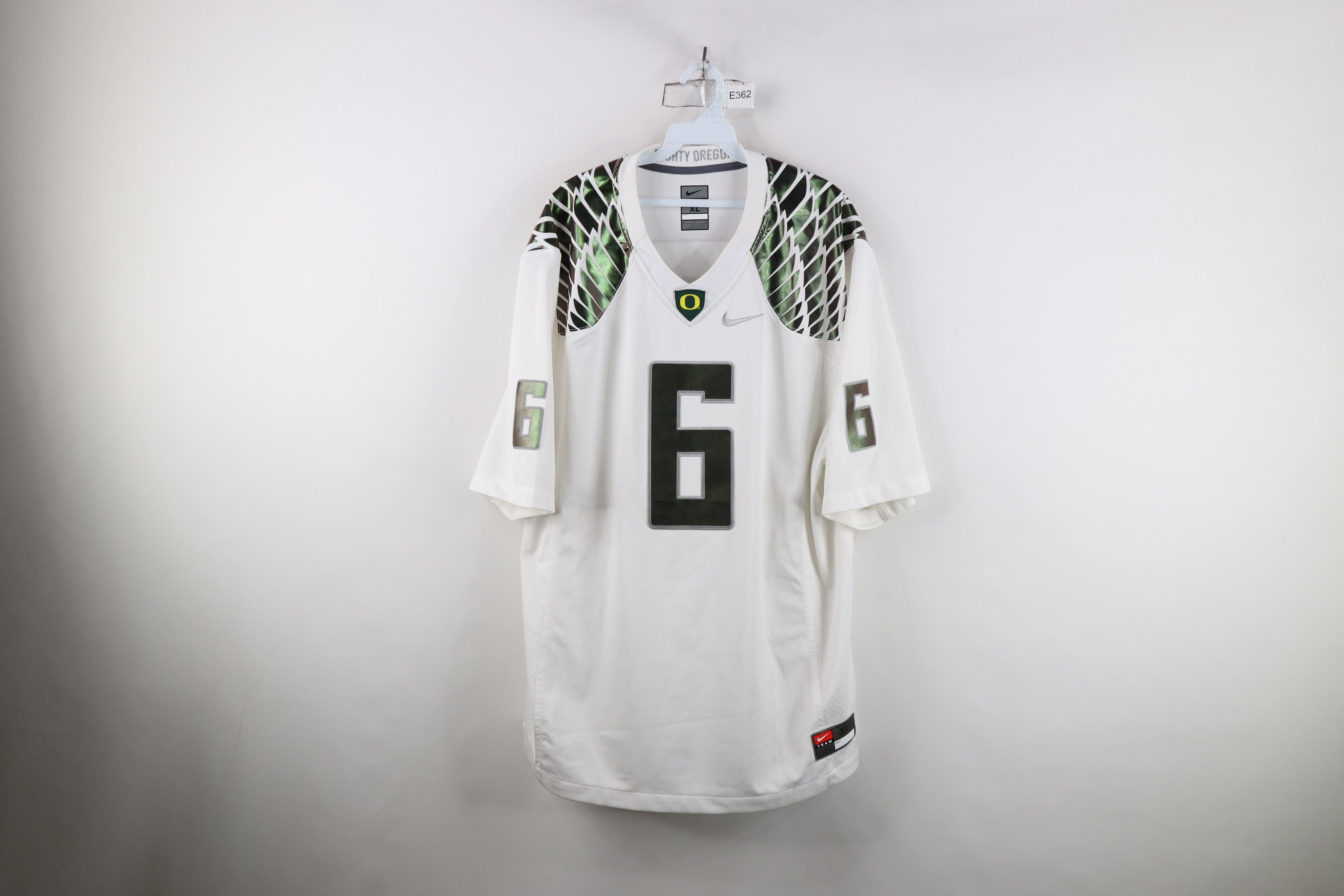 Nike Nike Mighty University of Oregon Football Jersey White Size US XL / EU 56 / 4 - 1 Thumbnail