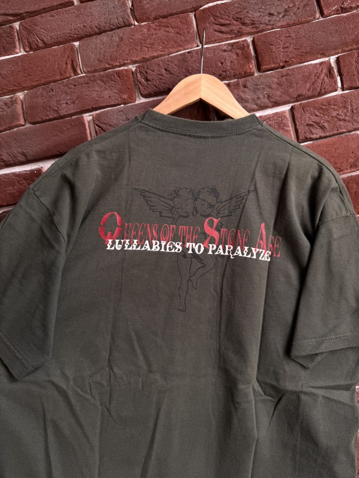 Band Tees × Vintage Rare Y2K Queens Of The Stone Age Lulabies Band Tshirt XL Size US XL / EU 56 / 4 - 5 Thumbnail
