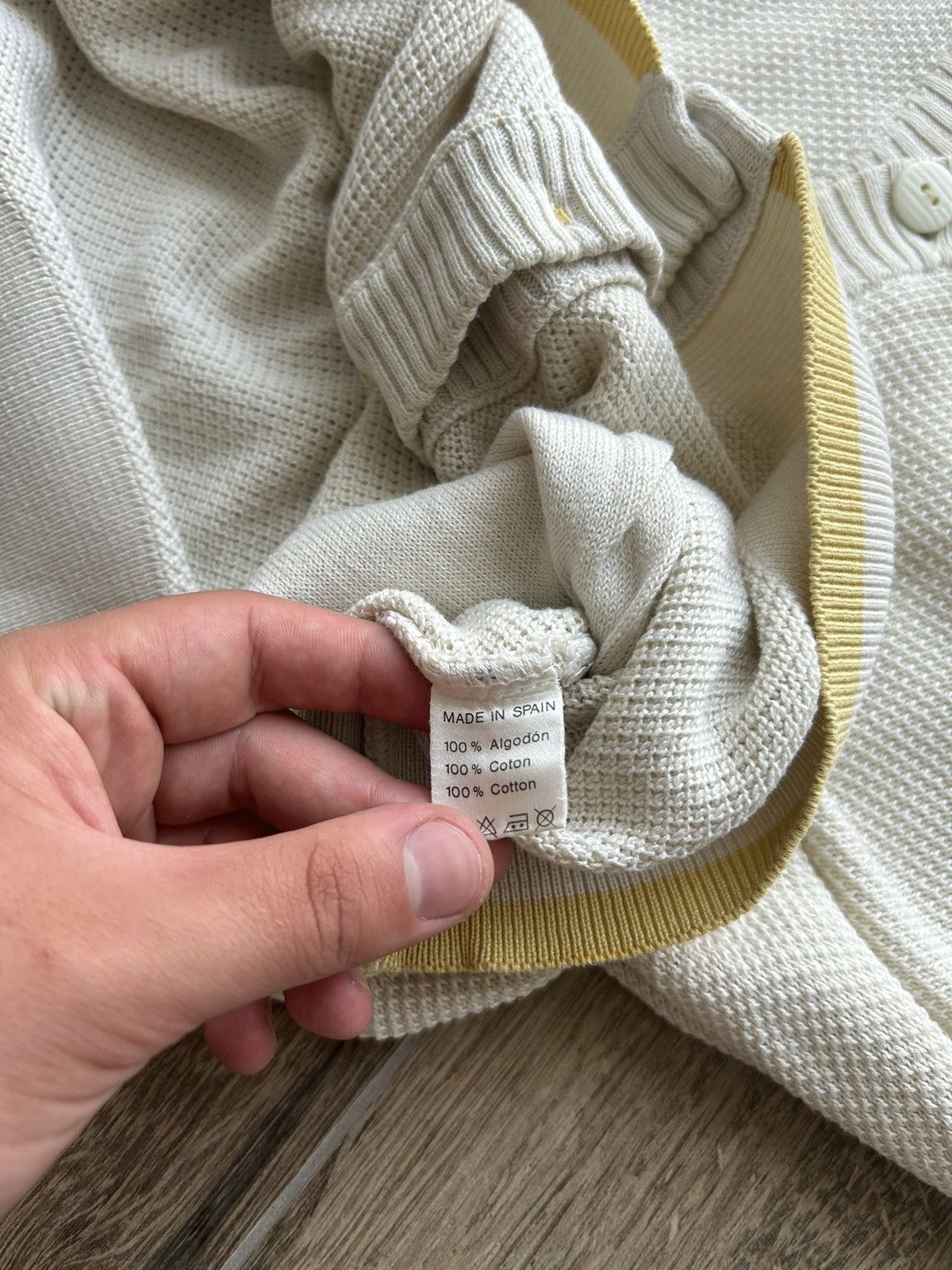 Lacoste × Vintage Vintage Chemise Lacoste vintage Cardigan mens old money Size US L / EU 52-54 / 3 - 5 Thumbnail