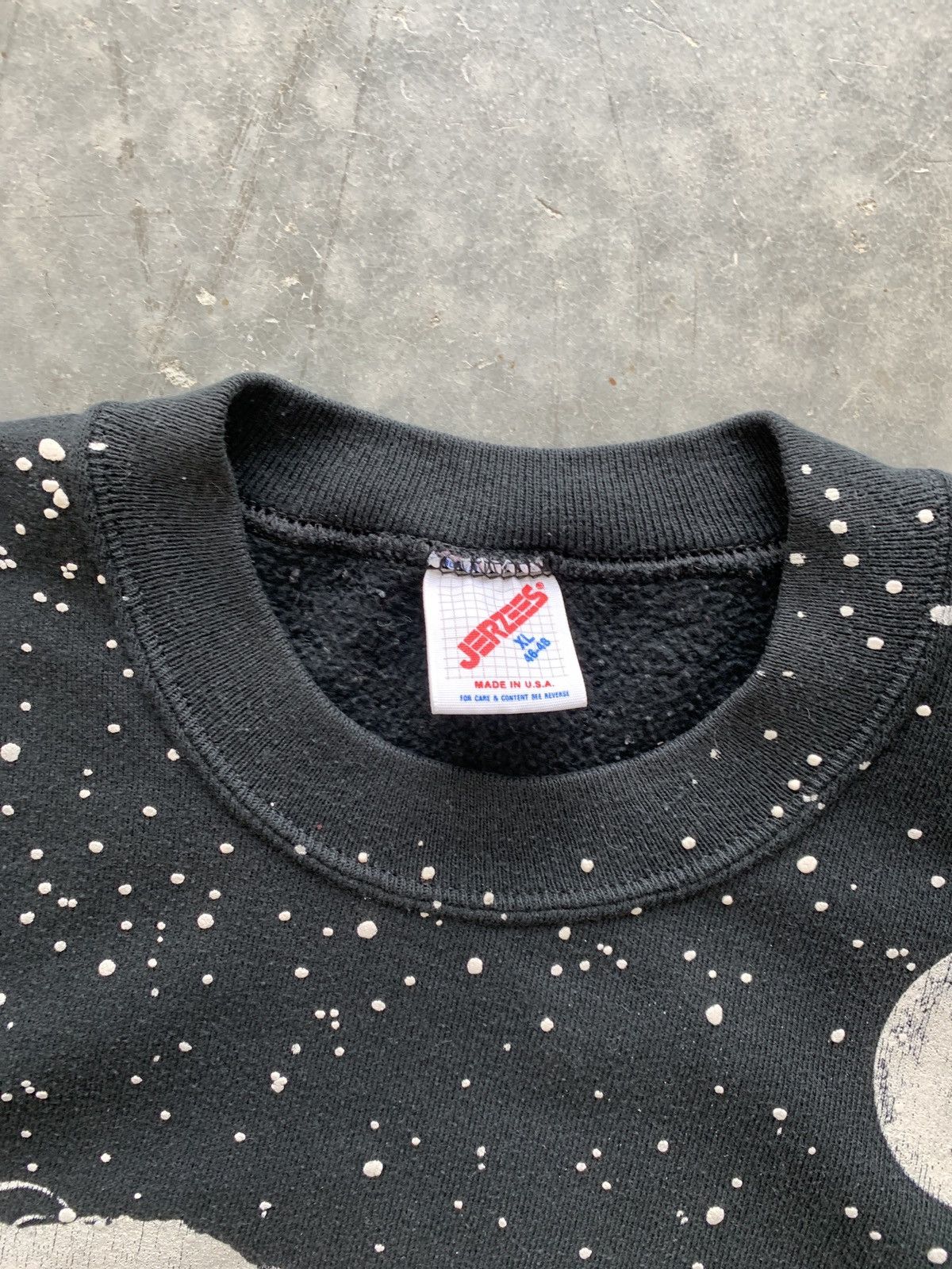 Vintage Crazy Vintage 90s Horse Puff Print Sweatshirt Boxy Essential Size US XL / EU 56 / 4 - 4 Thumbnail