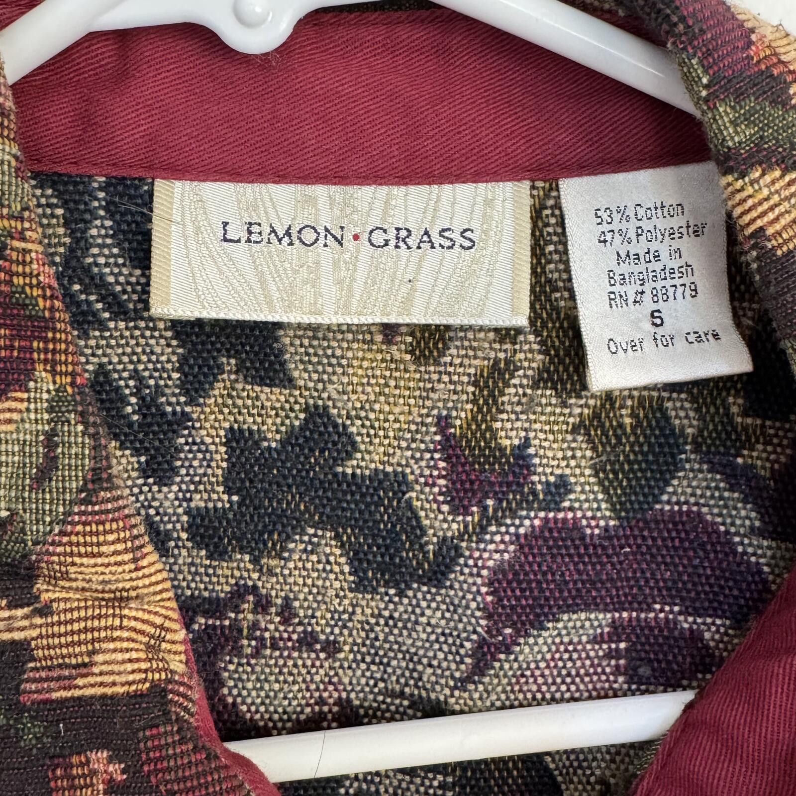 Other VTG Lemon Grass Tapestry Floral Blazer Size S Size S / US 4 / IT 40 - 2 Thumbnail