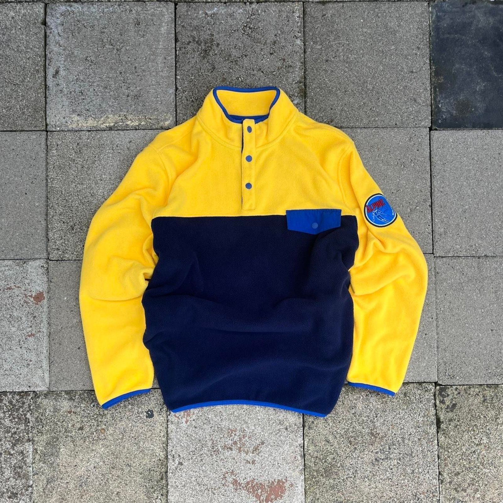 Club Room Club Room Ski Alpine Color Blocked Pullover 1/4 Button-Up Size US XL / EU 56 / 4 - 1 Thumbnail