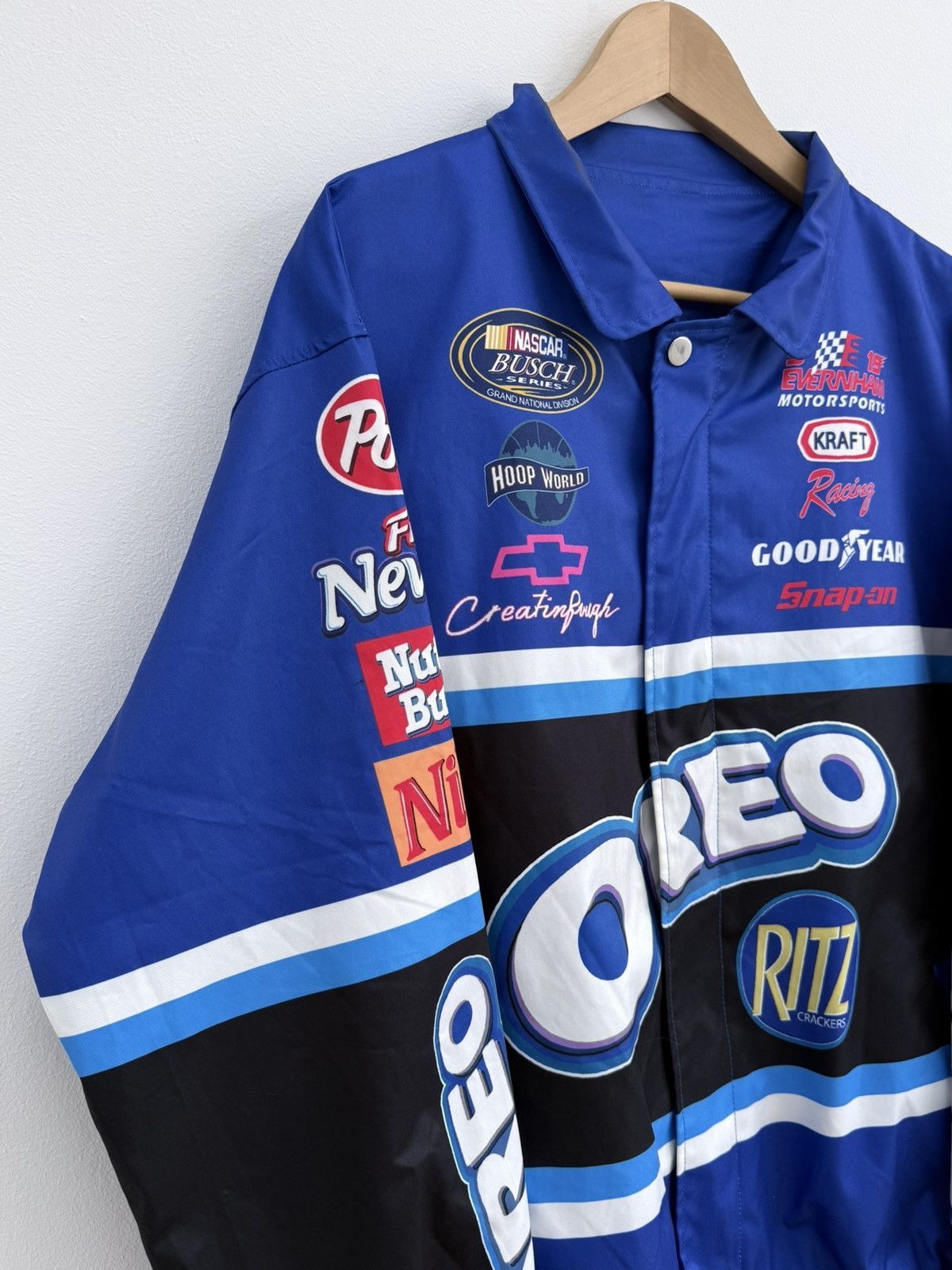 NASCAR Vintage NASCAR Oreo Racing Jacket Formula 1 Size US L / EU 52-54 / 3 - 4 Thumbnail