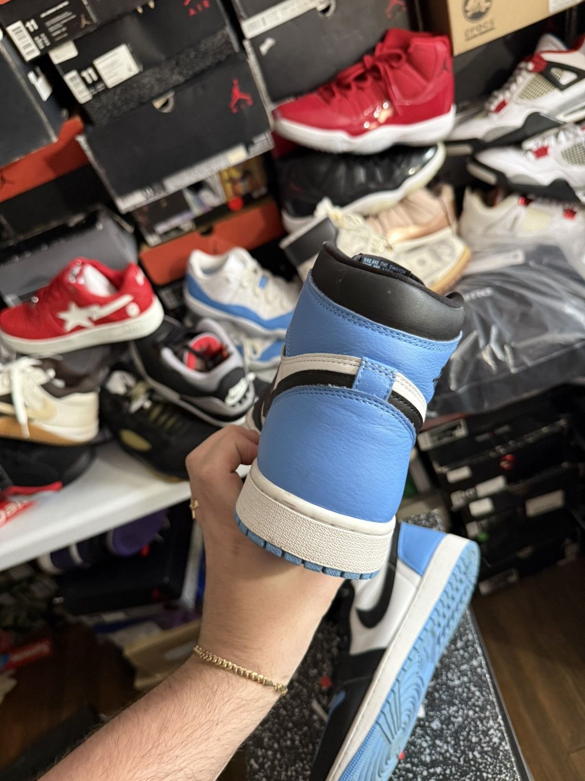 Jordan Brand Jordan retro 1 unc toe sz 10 Size US 10 / EU 43 - 4 Thumbnail