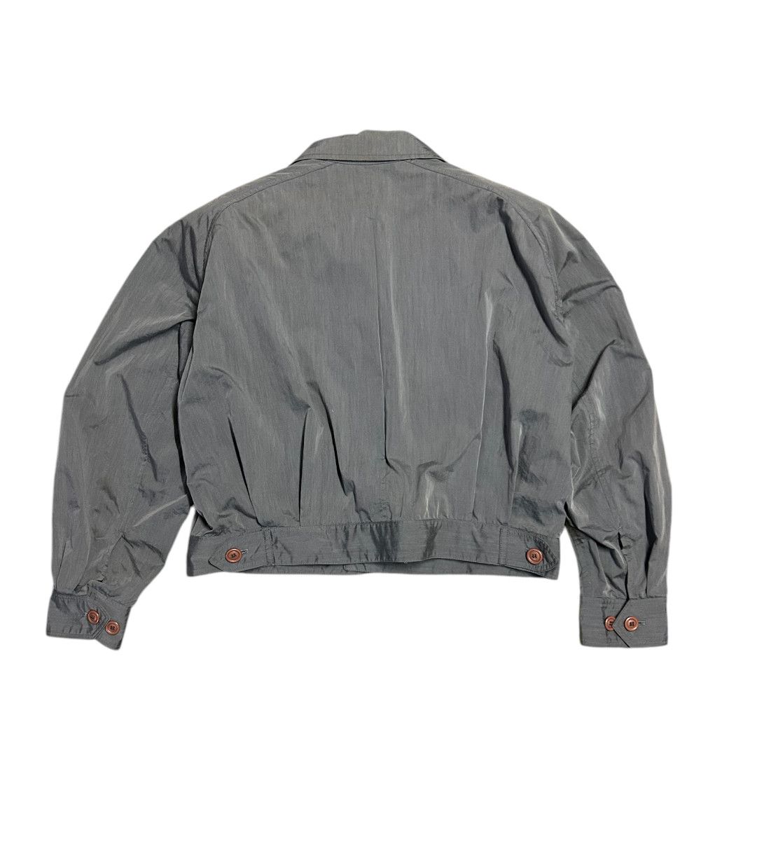 Issey Miyake 80s Issey Miyake long jacket detachable to bomber jacket Size US M / EU 48-50 / 2 - 5 Thumbnail