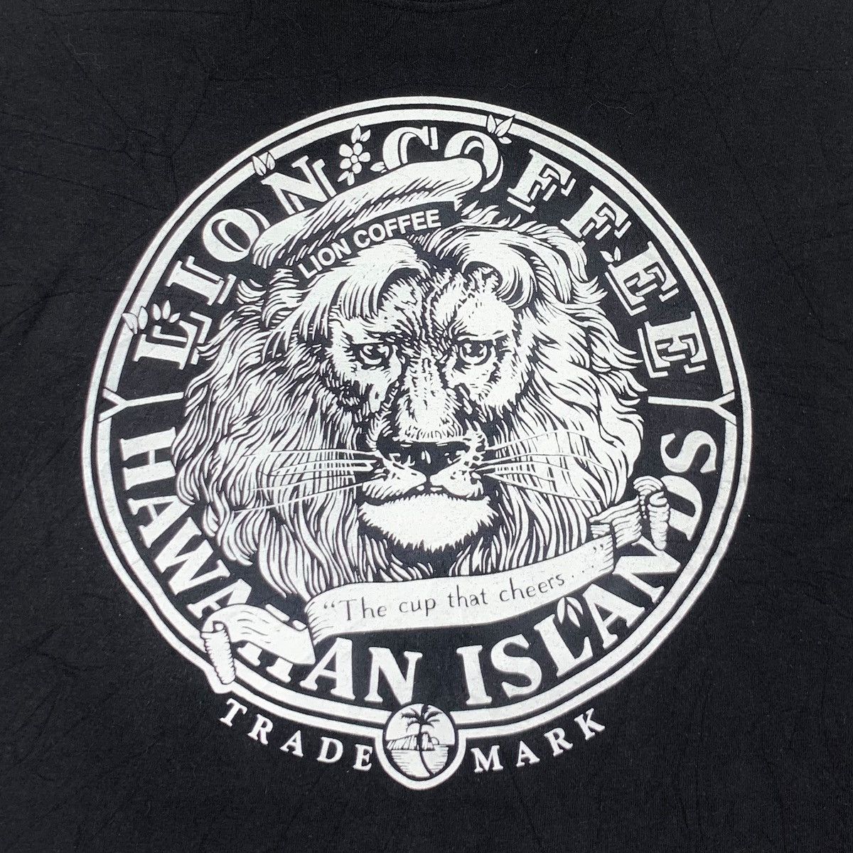 Hanes Vintage LION COFFEE HAWAII Island Beach Honolulu Tee Shirt Size S / US 4 / IT 40 - 3 Thumbnail