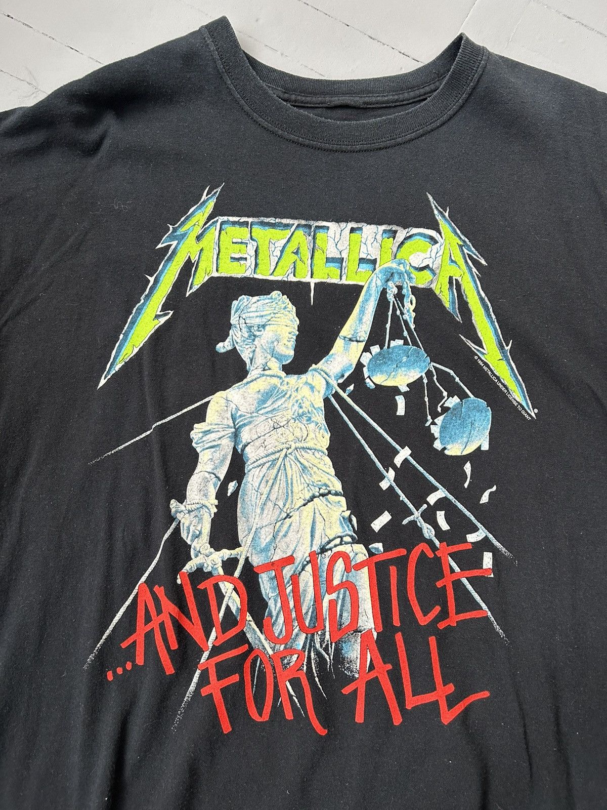 Band Tees × Metallica × Vintage Metallica vintage t-shirt Size US L / EU 52-54 / 3 - 5 Thumbnail