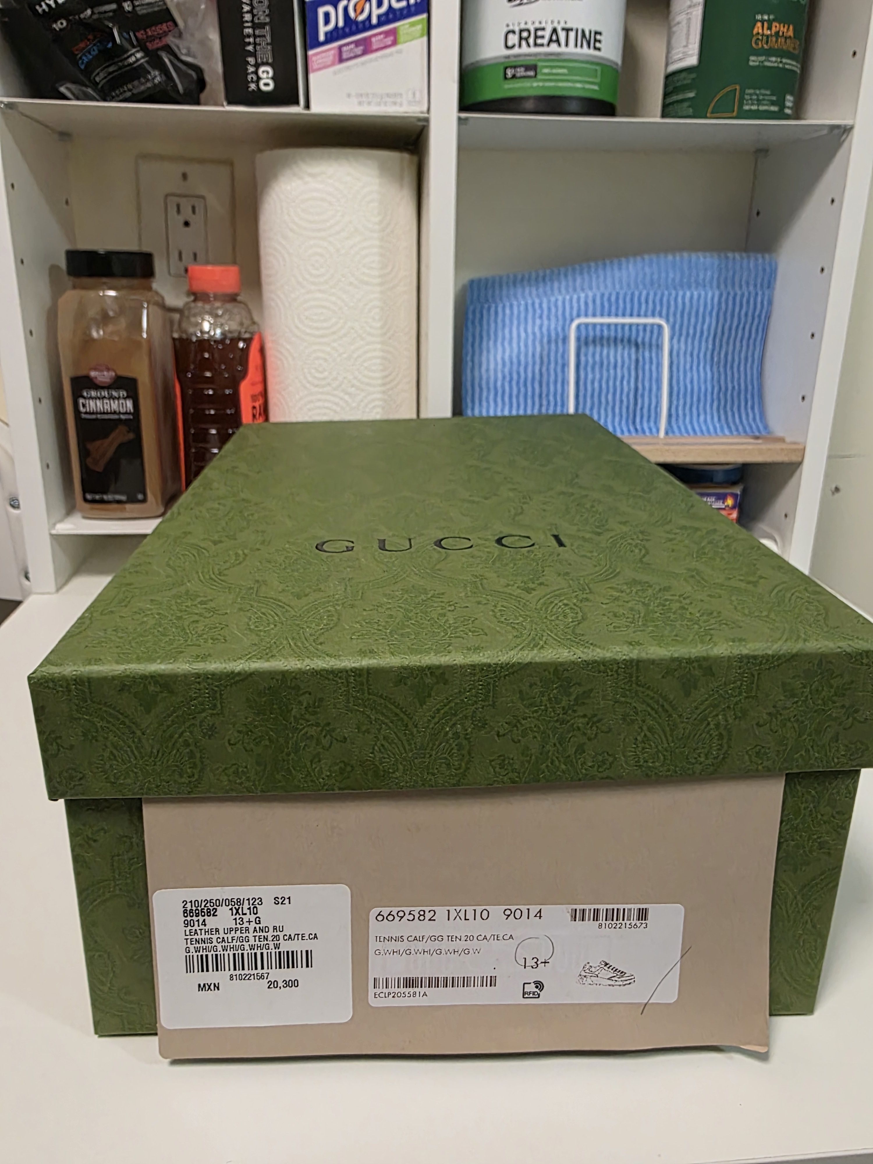 Gucci Gucci GG Embossed Sneaker Size US 14 / EU 47 - 8 Thumbnail