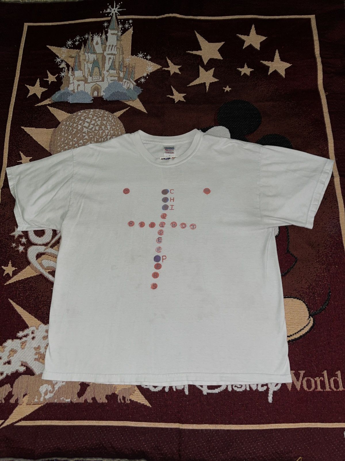 image of Band Tees x Vintage 2002 Red Hot Chili Peppers By The Way Band Tshirt in White, Men's (Size XL)