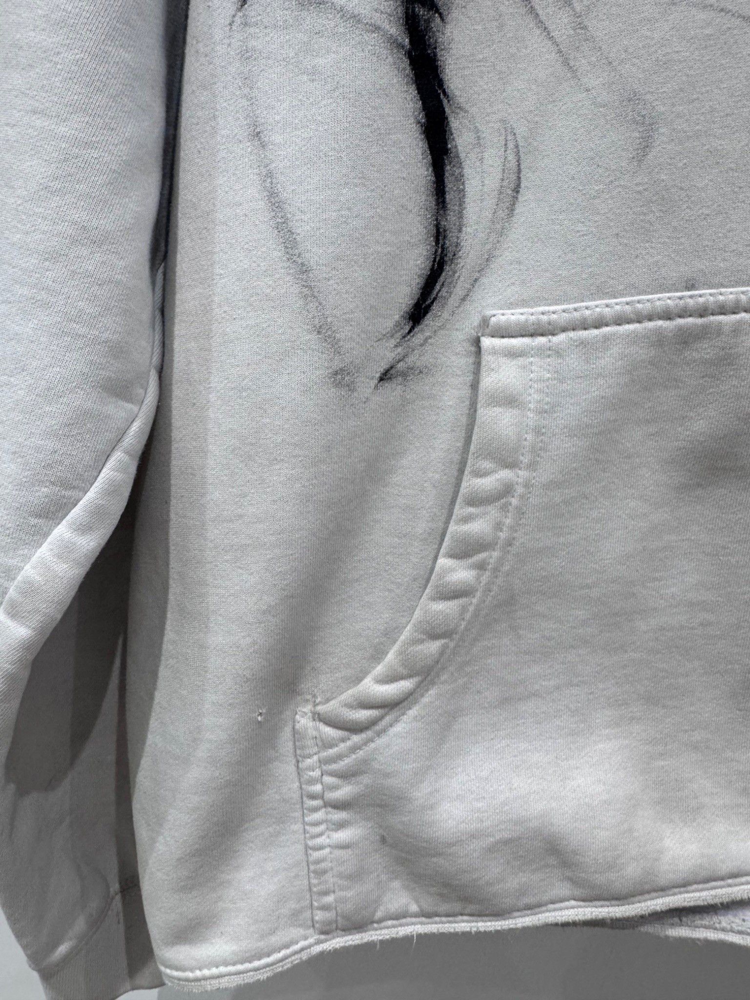Revenge Revenge Smoke Logo Hoodie White Size US M / EU 48-50 / 2 - 3 Thumbnail